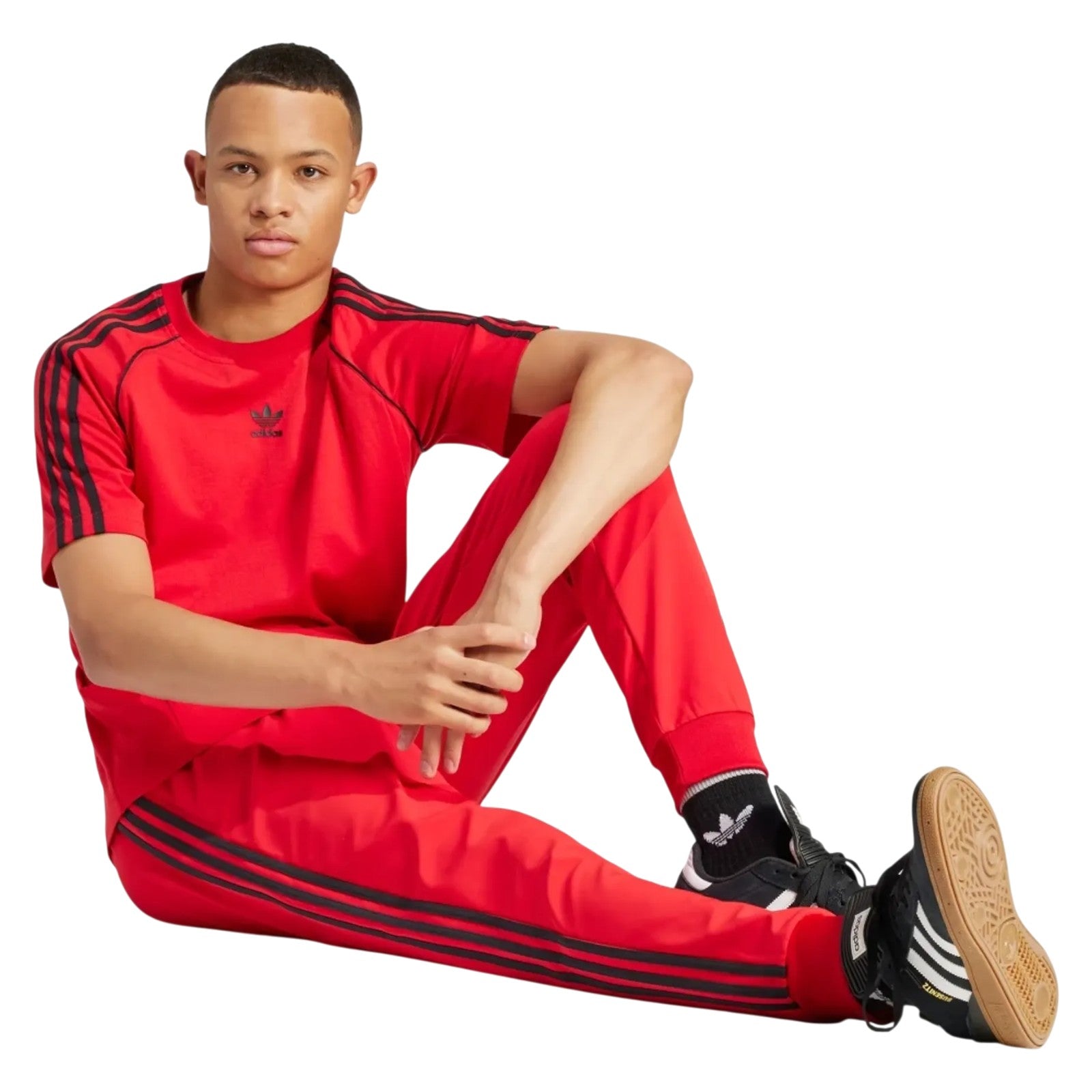 adidas Originals SST Superstar Track Pants - Better Scarlet