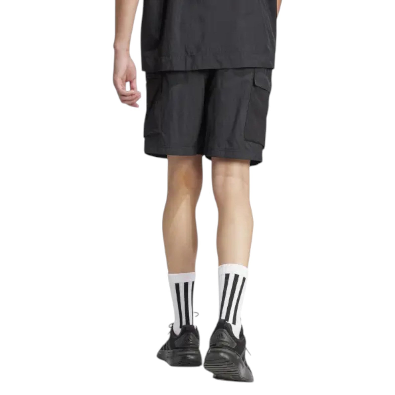 adidas Men's City Escape Cargo Shorts - Black