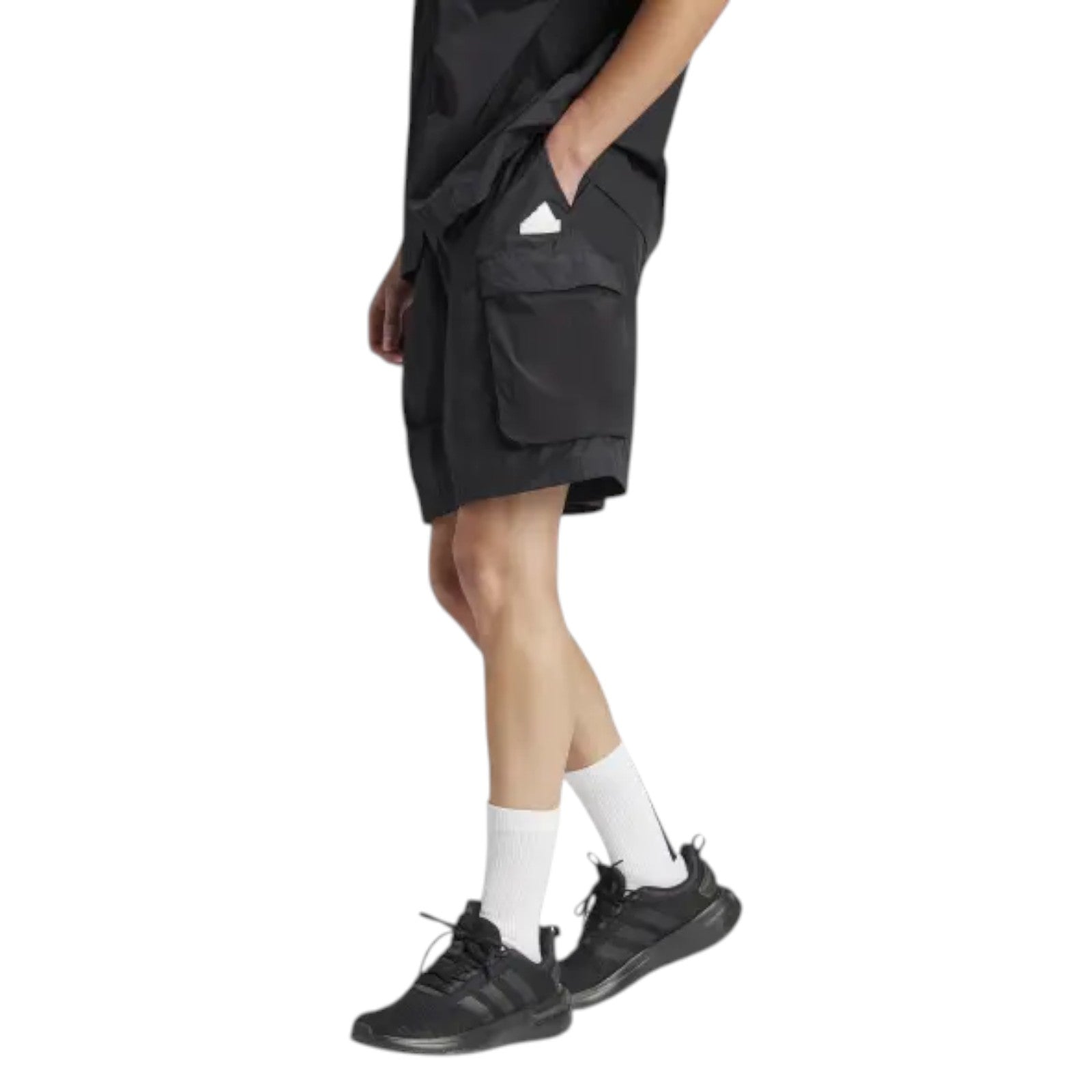 adidas Men's City Escape Cargo Shorts - Black