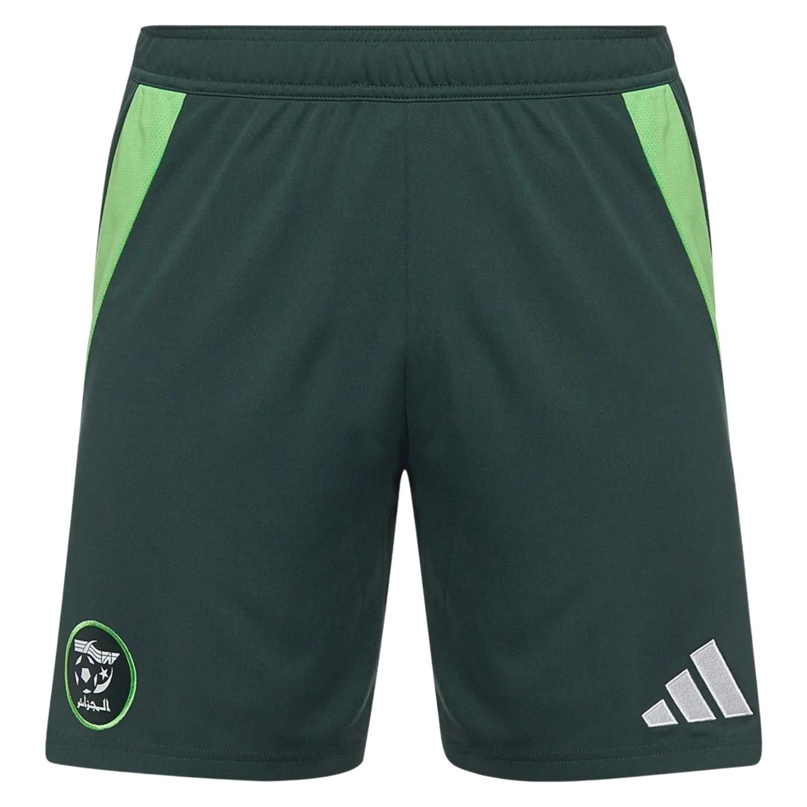 adidas Algeria FAF Mens Football Away AEROREADY Shorts - Mineral Green