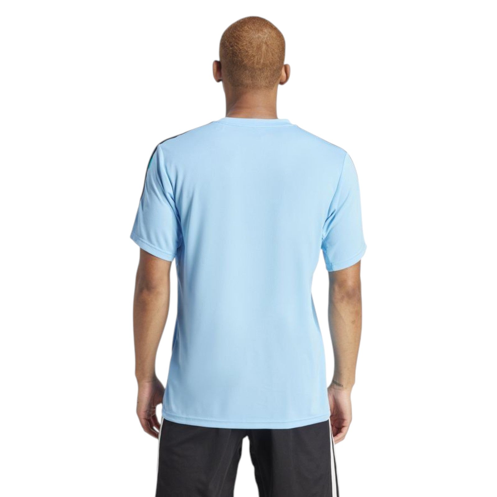adidas Train Essentials 3-Stripes Training T-Shirt - Blue