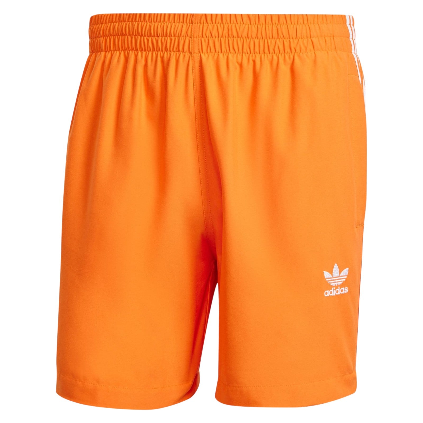 adidas Originals 3-Stripes Swim Shorts - Orange