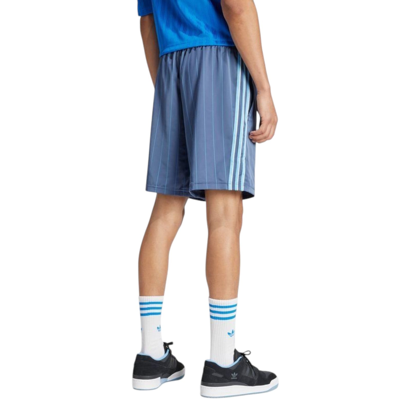 adidas Originals Men's Pinstripe Sprinter Shorts - Blue