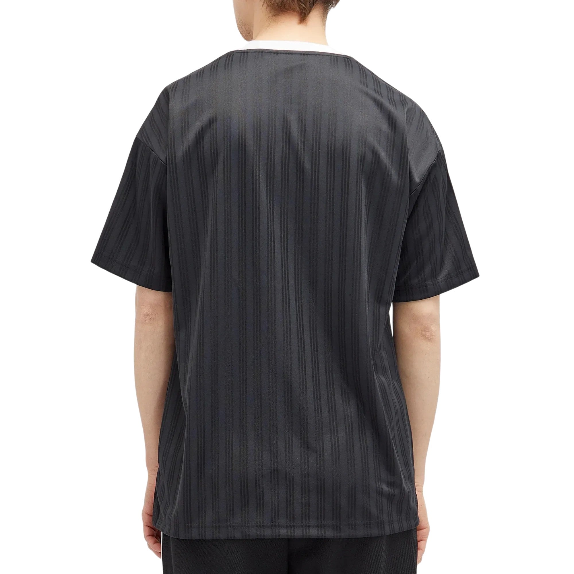 adidas Originals Adicolor Polyester Retro Football Jersey - Black