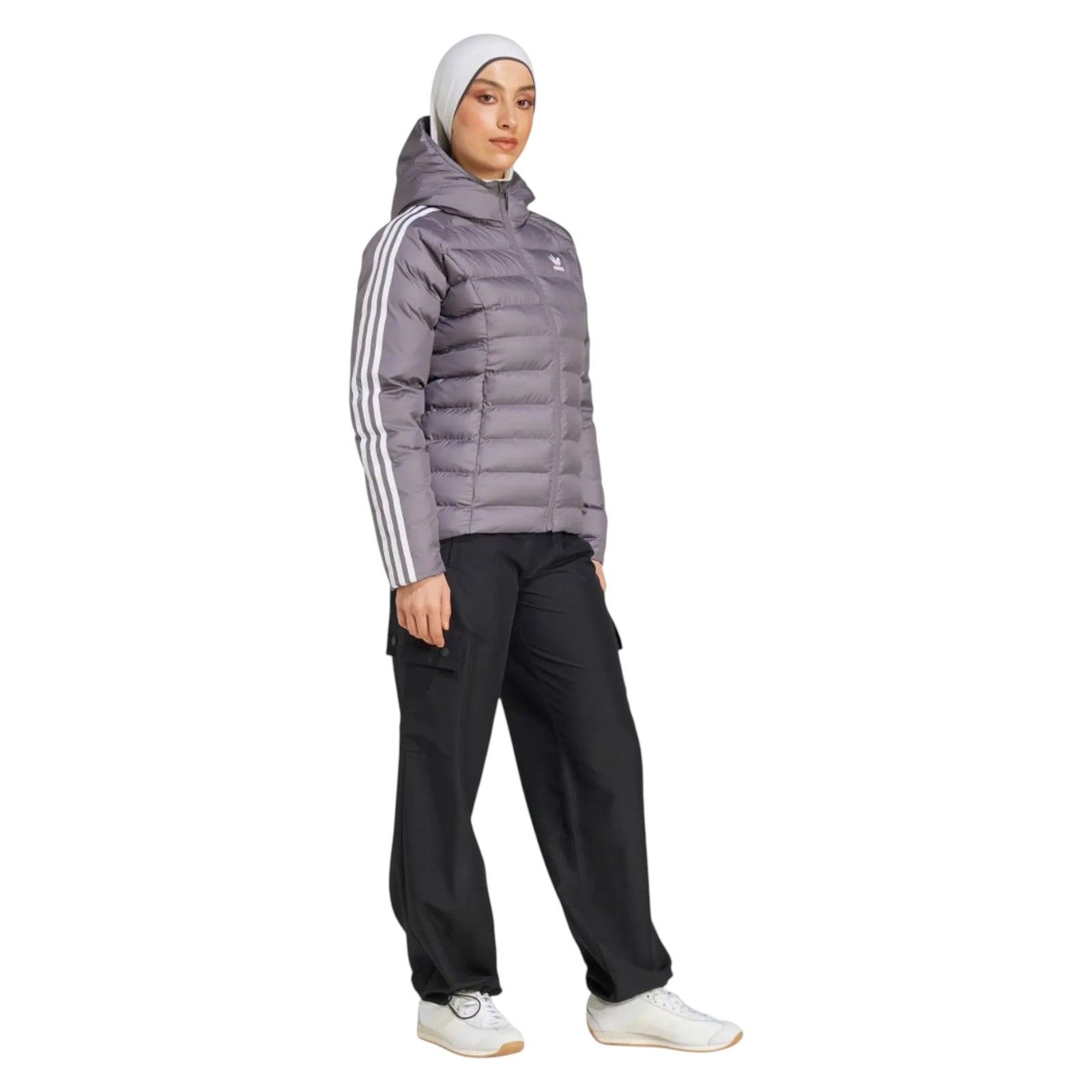 adidas Originals Women's Adicolor Slim Jacket - Grey