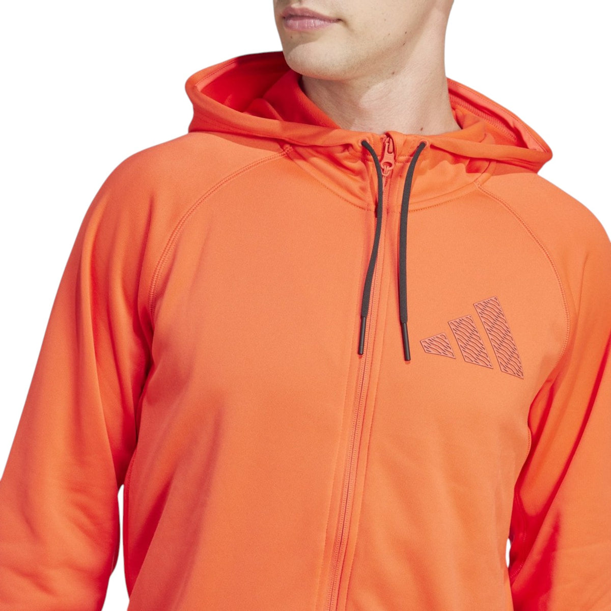 adidas Men's Game and Go Training Full-Zip Hoodie - Red
