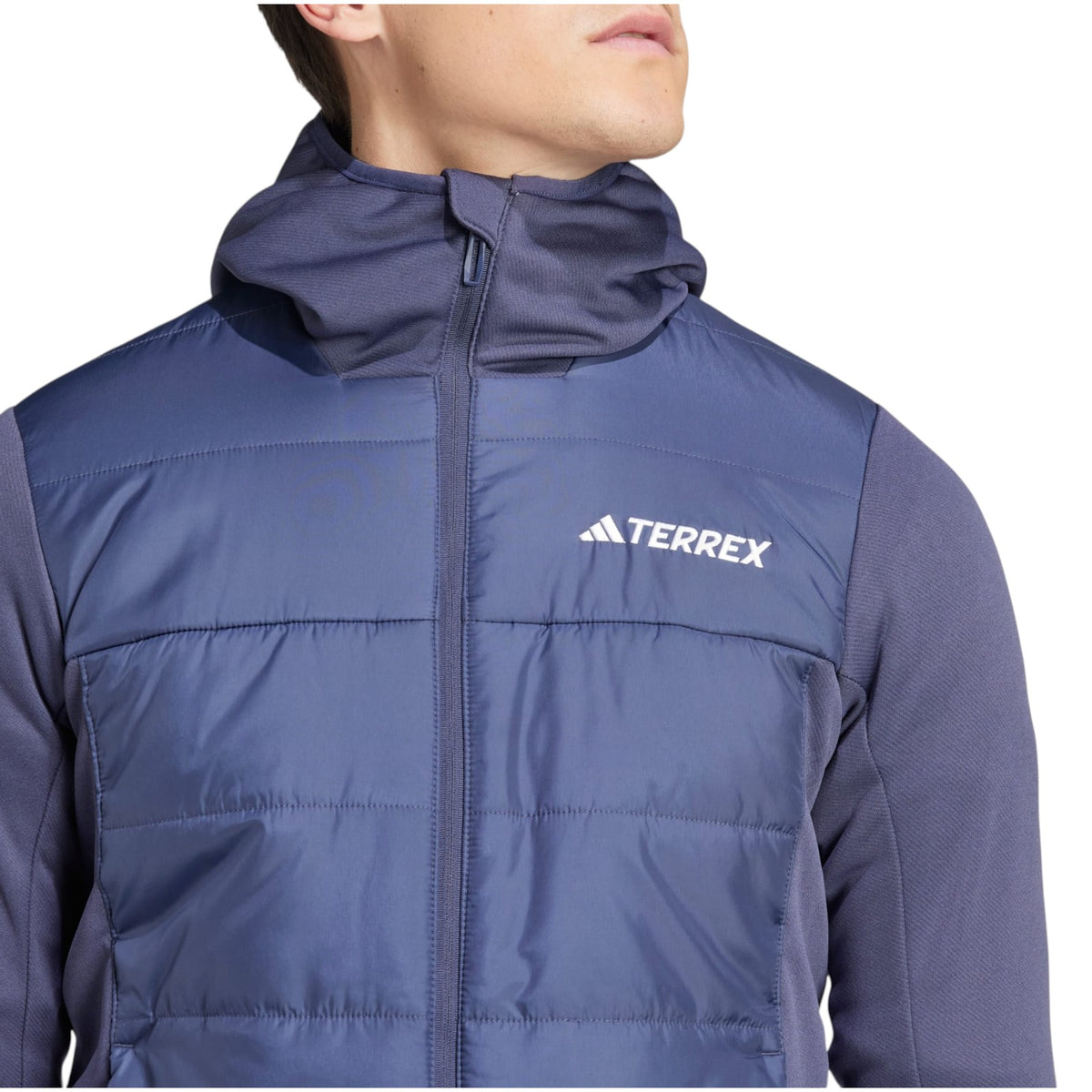 adidas Terrex Multi Hybrid Insulated Hooded Jacket - Navy