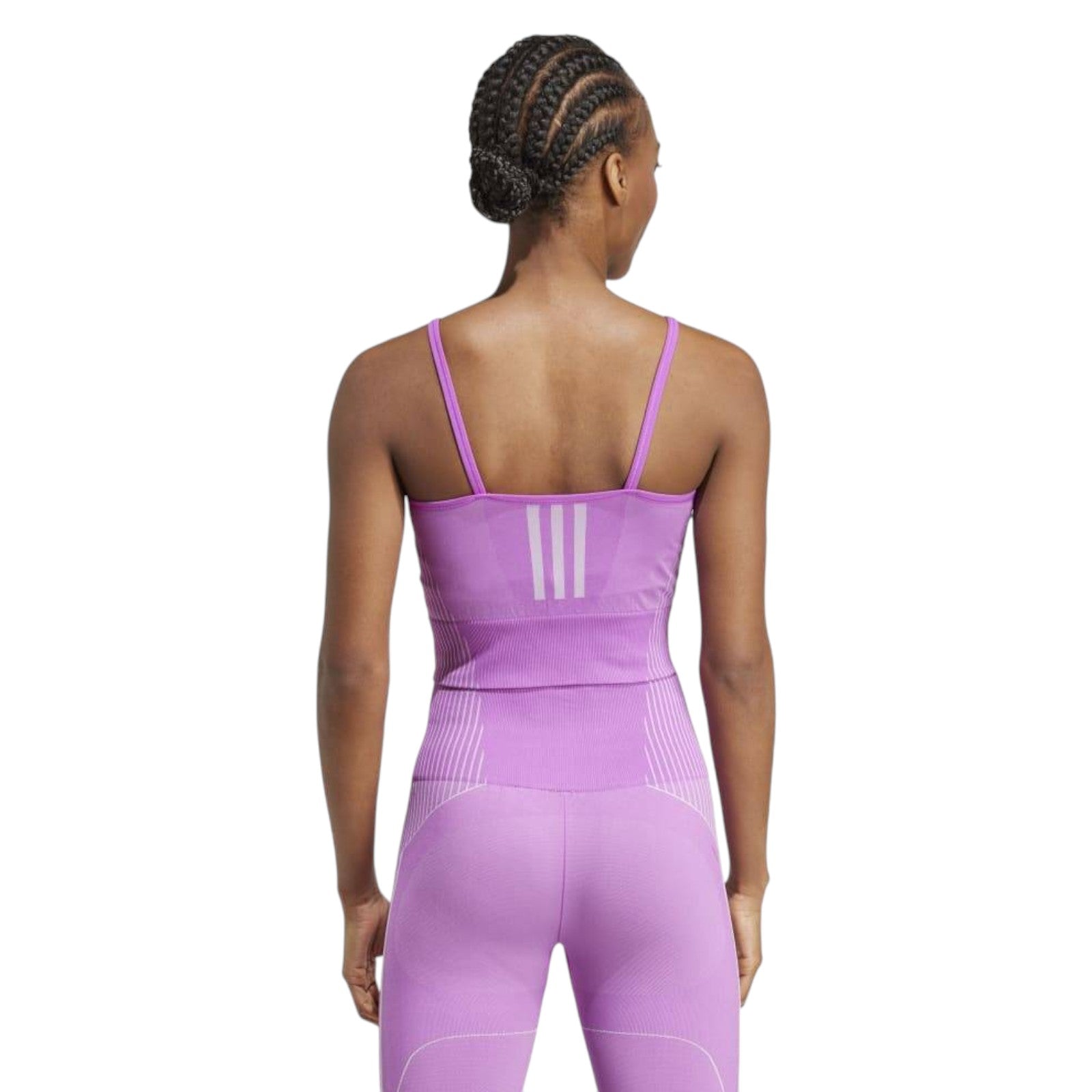 adidas Women's AEROKNIT Training Tank Top - Purple