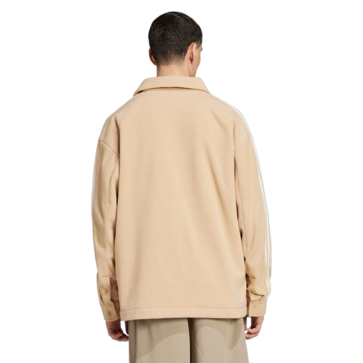 adidas Originals Men's Adicolor Polar Fleece Shirt - Beige