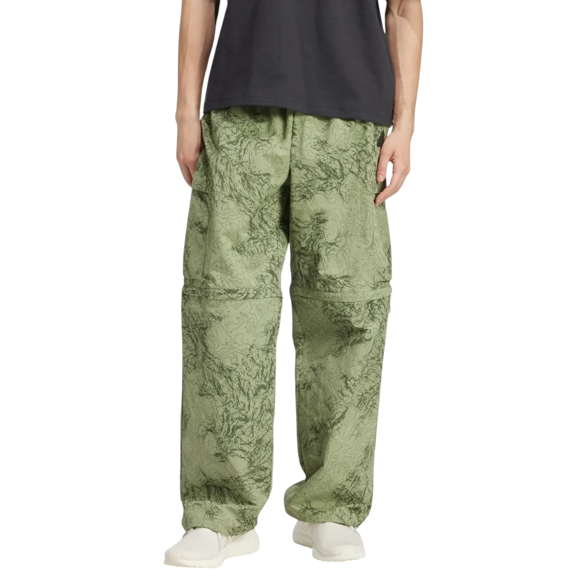 adidas Men's City Escape Premium Zip-Off Cargo Pants - Green