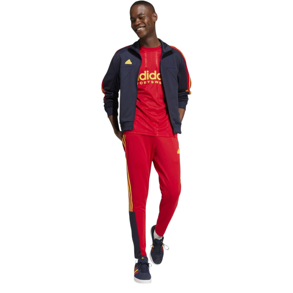 adidas Men's House of Tiro Nations Pack Track Jacket - Navy