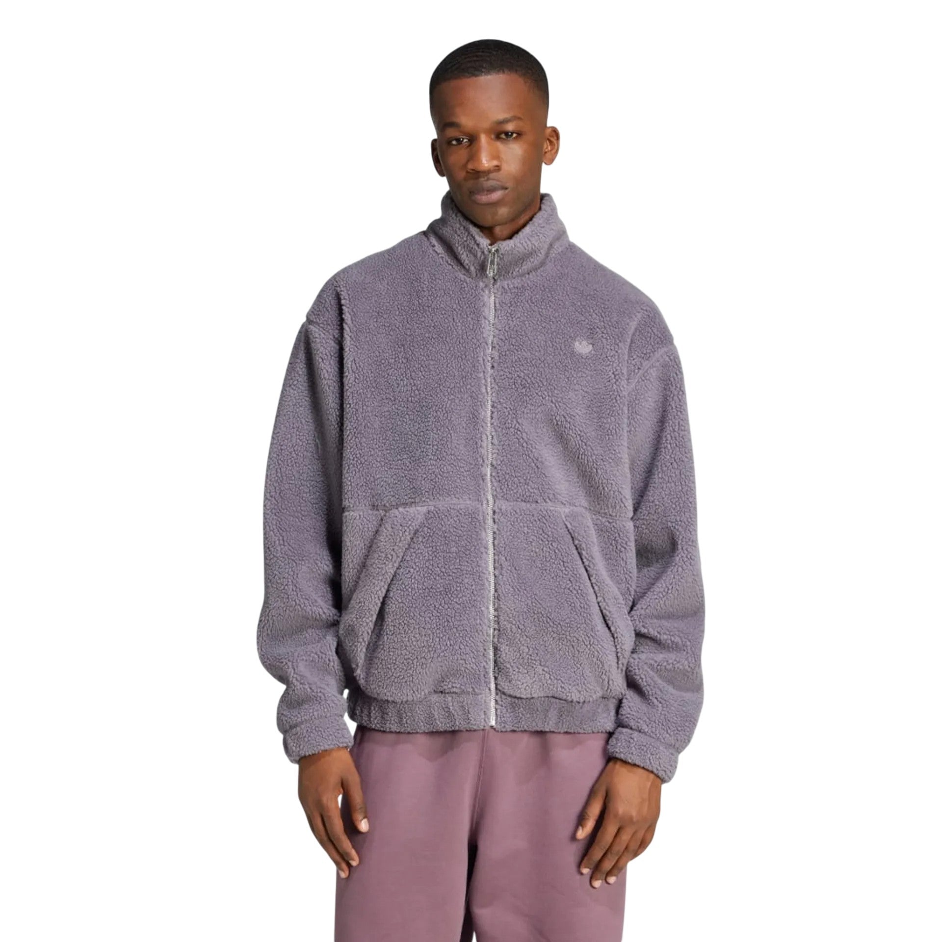 adidas Originals Premium Essentials Polar Fleece Jacket - Purple