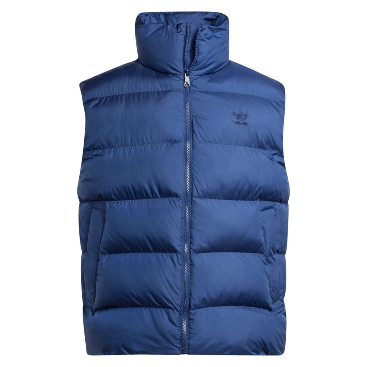 adidas Originals Tonal Puffer Vest Jacket - Navy