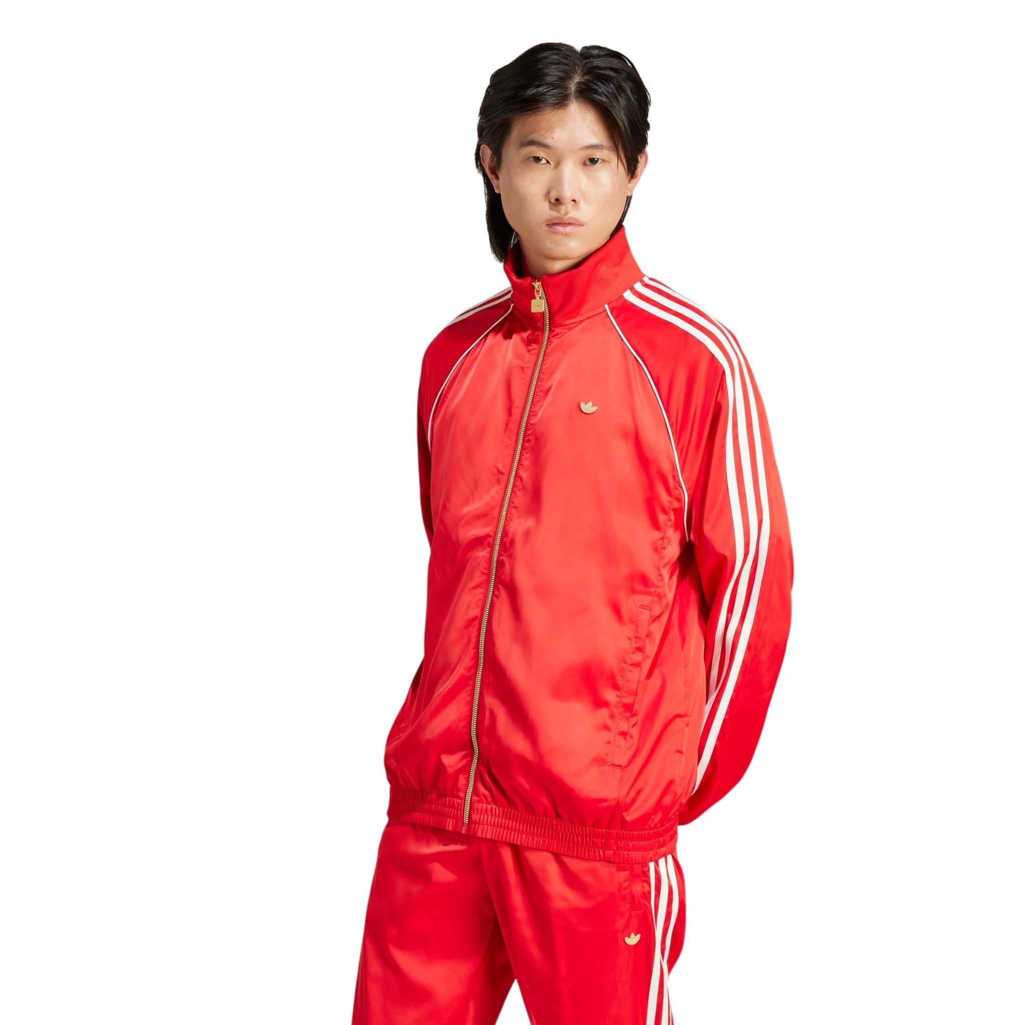 adidas Originals Premium Track Top - Red / Gold