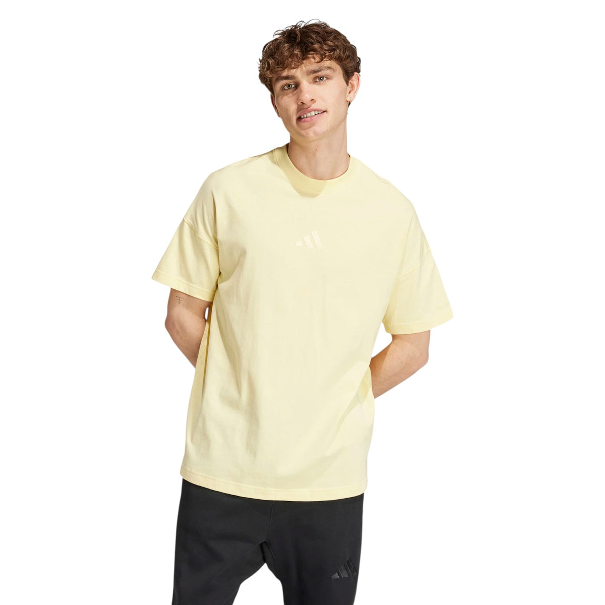 adidas Men's ALL SZN T-Shirt - Yellow