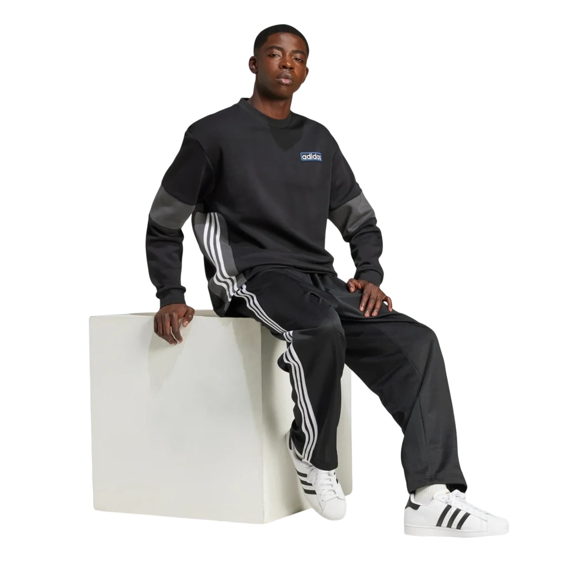 adidas Originals Men's Adibreak Crew Sweatshirt - Black