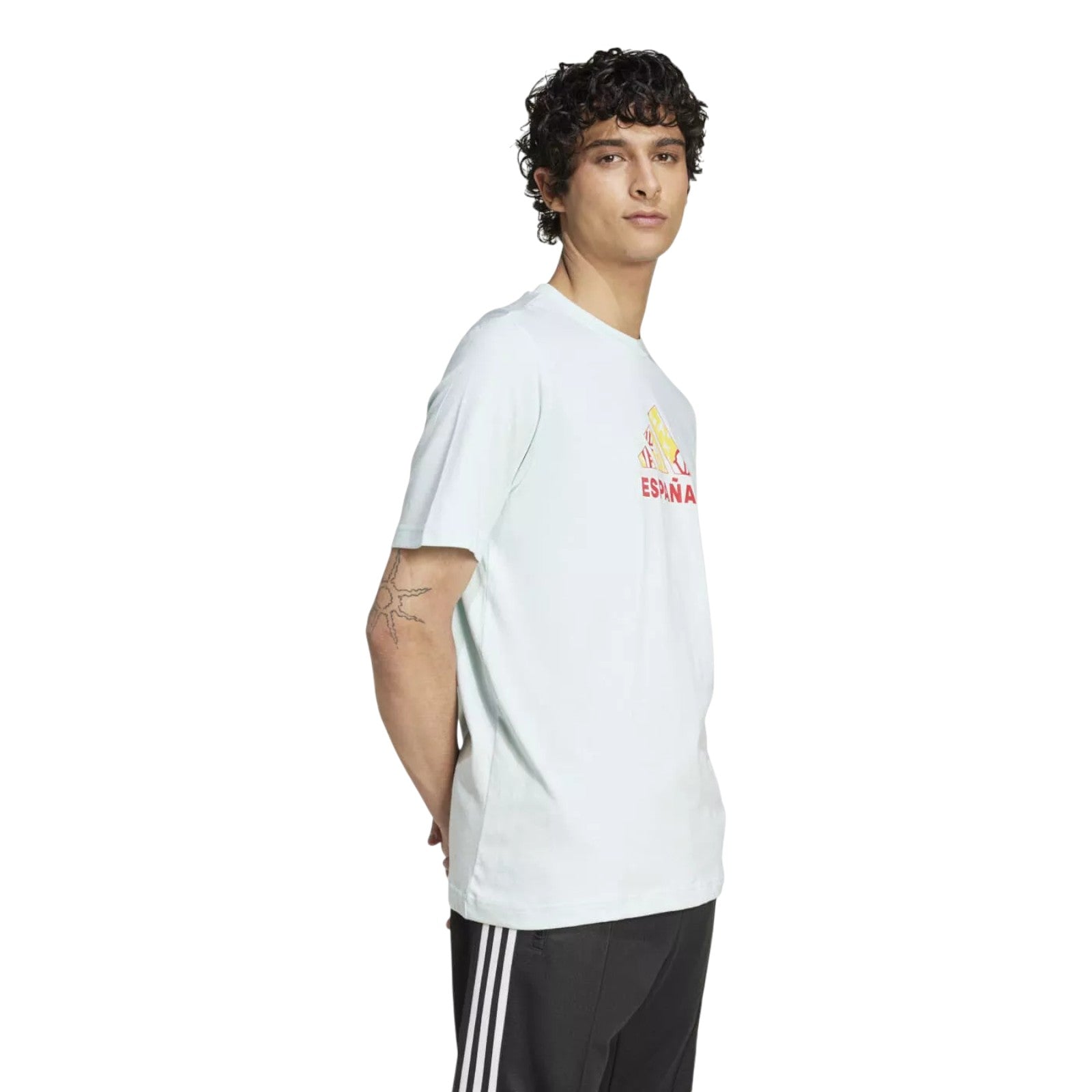 adidas Men's Spain Fan Graphic T-Shirt - Turquoise