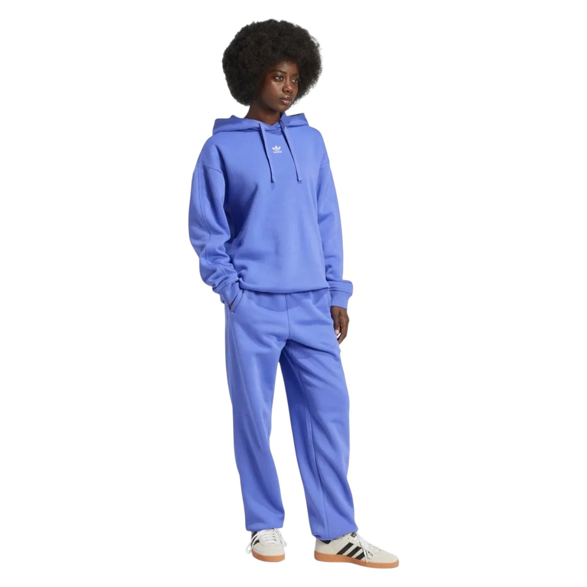 adidas Originals Women's Essentials Fleece Loose Joggers - Purple