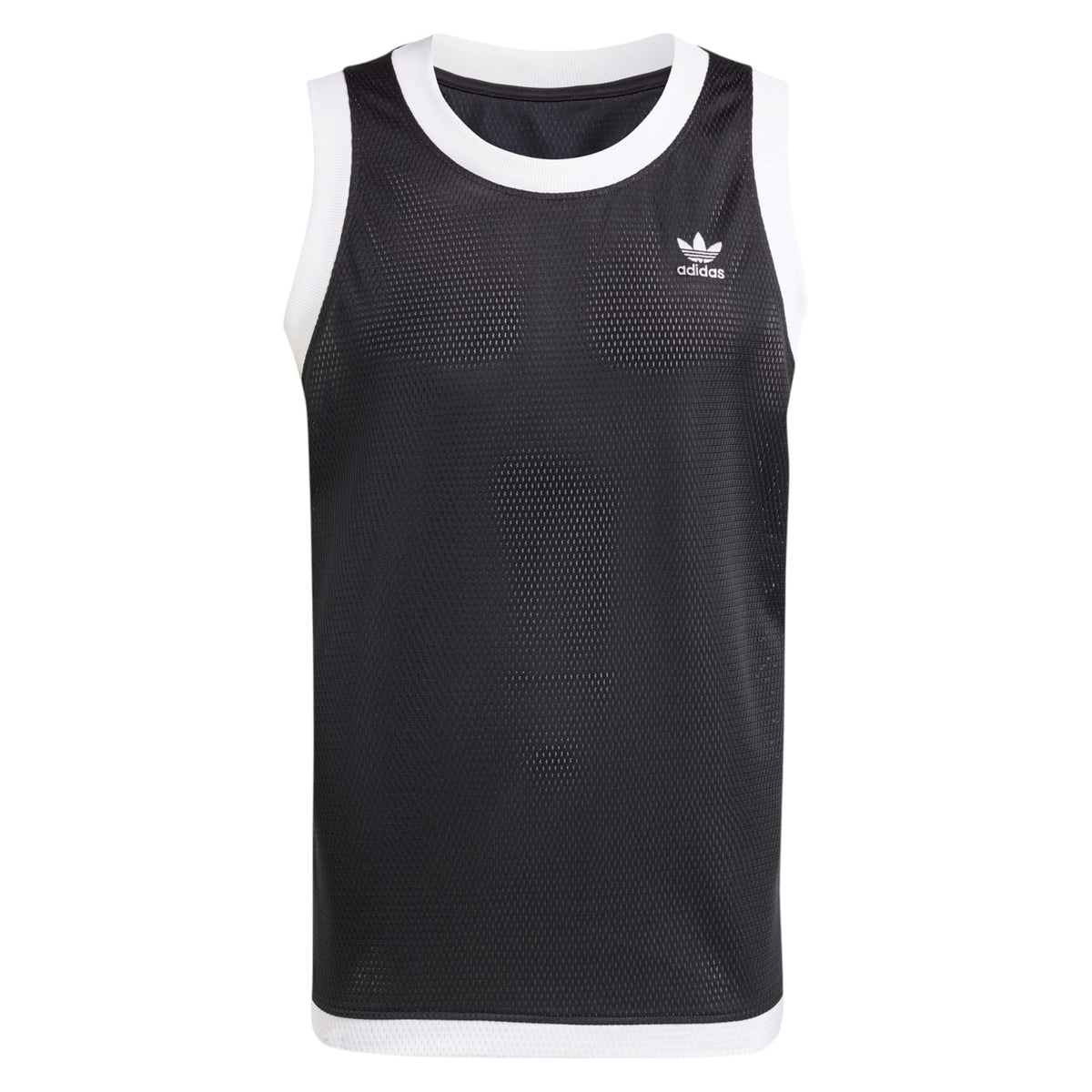 adidas Originals Adicolor Mock Eyelet Vest - Black