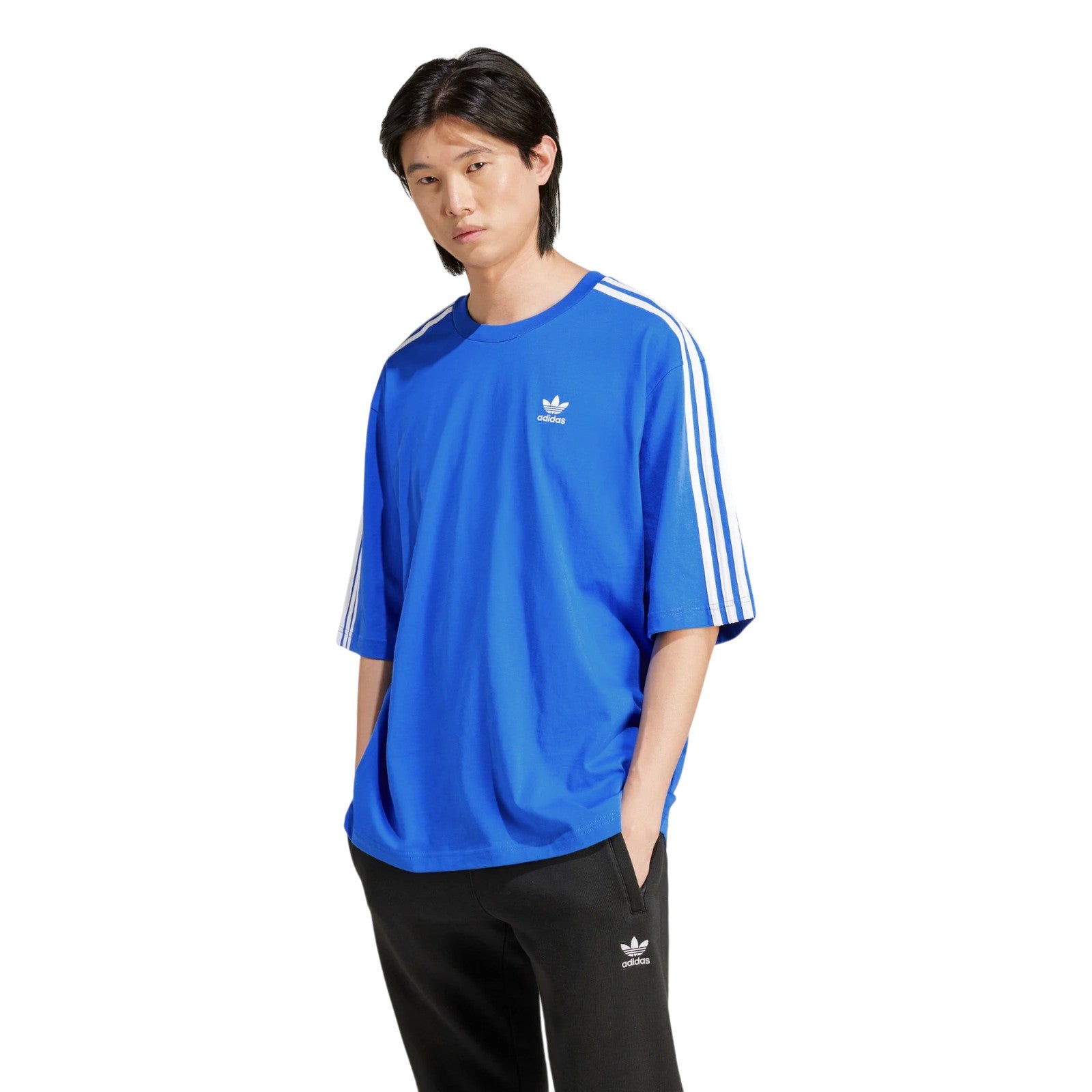 adidas Originals Men's Adicolor Oversized T-Shirt - Blue