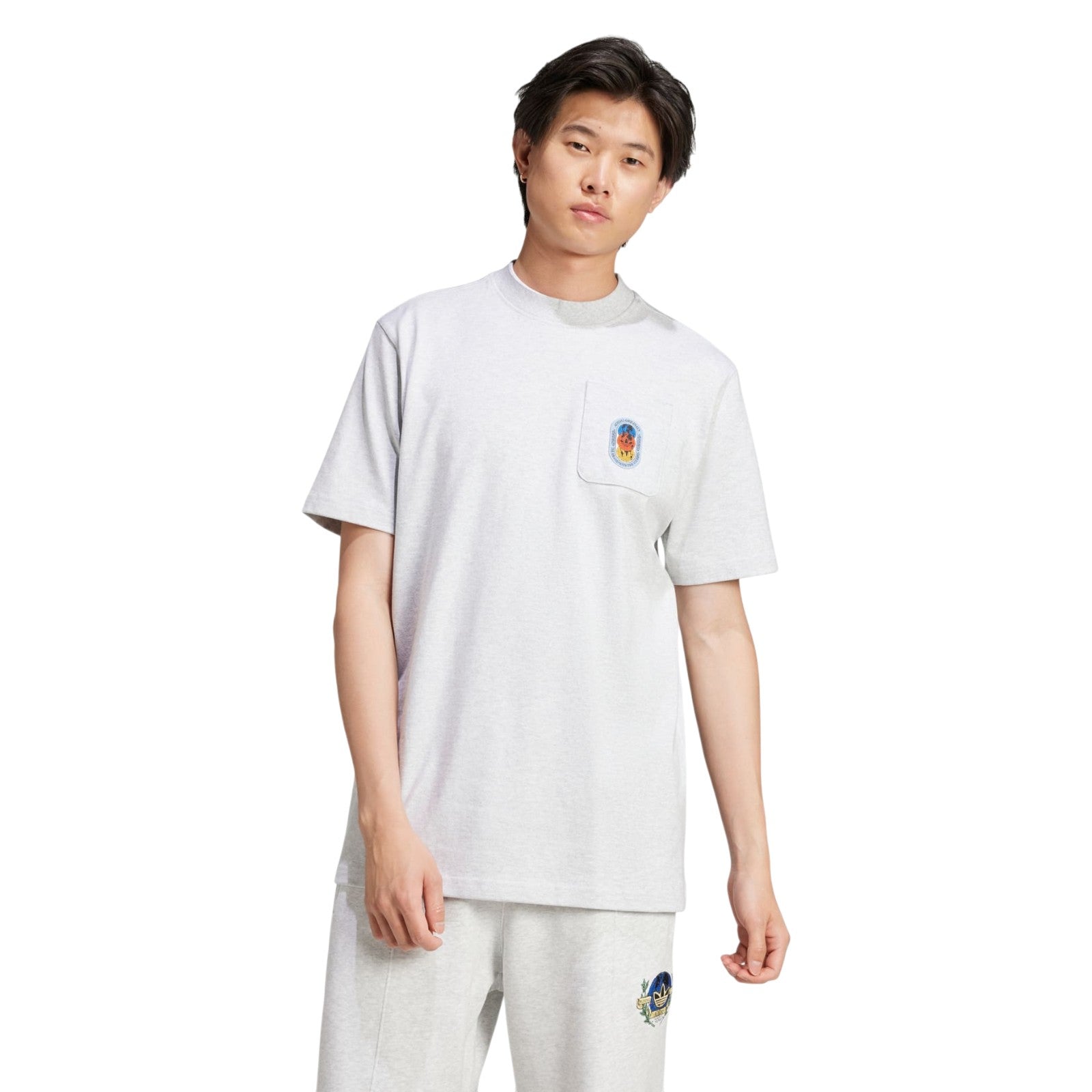 adidas Originals OLPC Olympic Collection T-Shirt 2 - Light Grey Heather