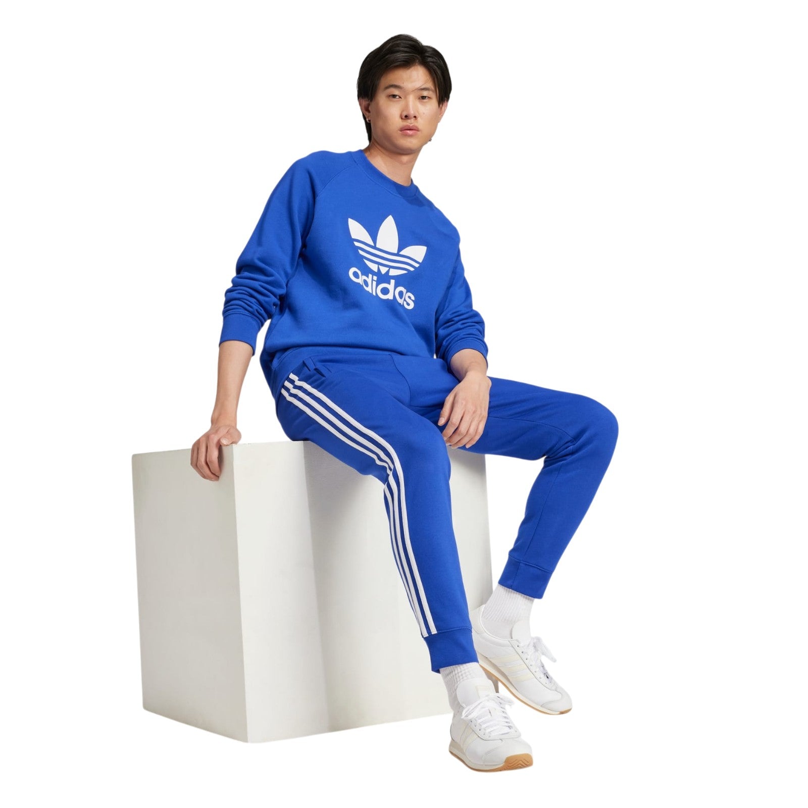 adidas Originals Men's Adicolor 3-Stripes Track Pants - Semi Lucid Blue