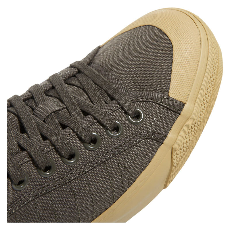 adidas Originals Nizza Skateboarding Shoes - Shadow Olive / Impact Yellow - ViaductClothing -  -  