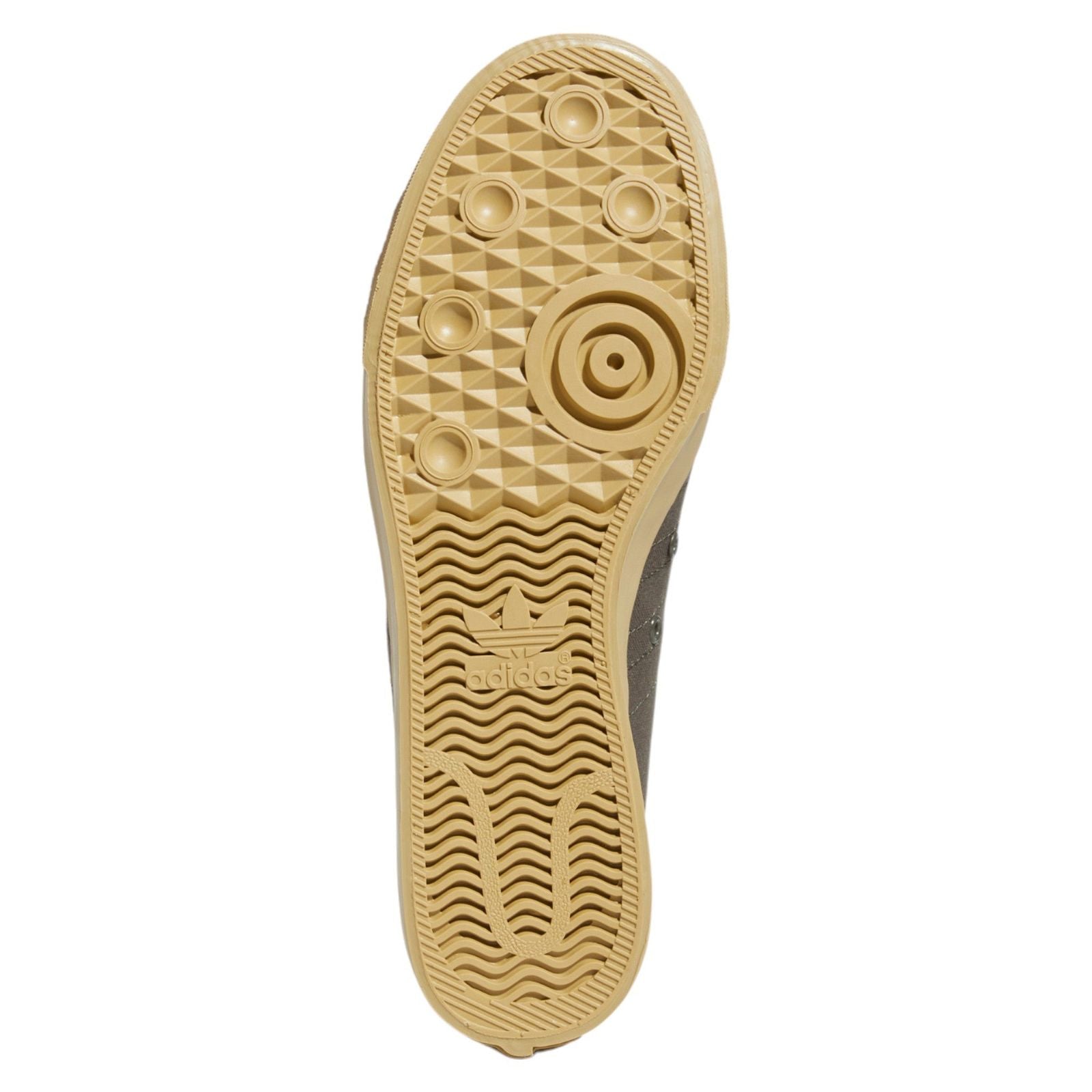 adidas Originals Nizza Skateboarding Shoes - Shadow Olive / Impact Yellow - ViaductClothing -  -  