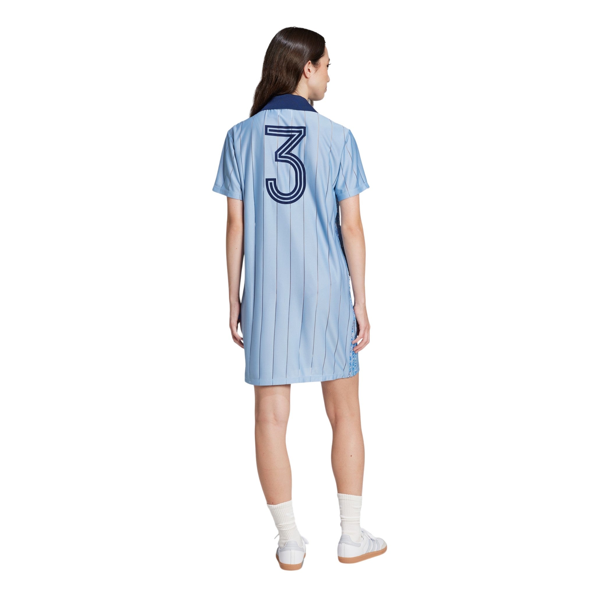 adidas Originals Women's x Liberty London Tonal Football Dress - Blue