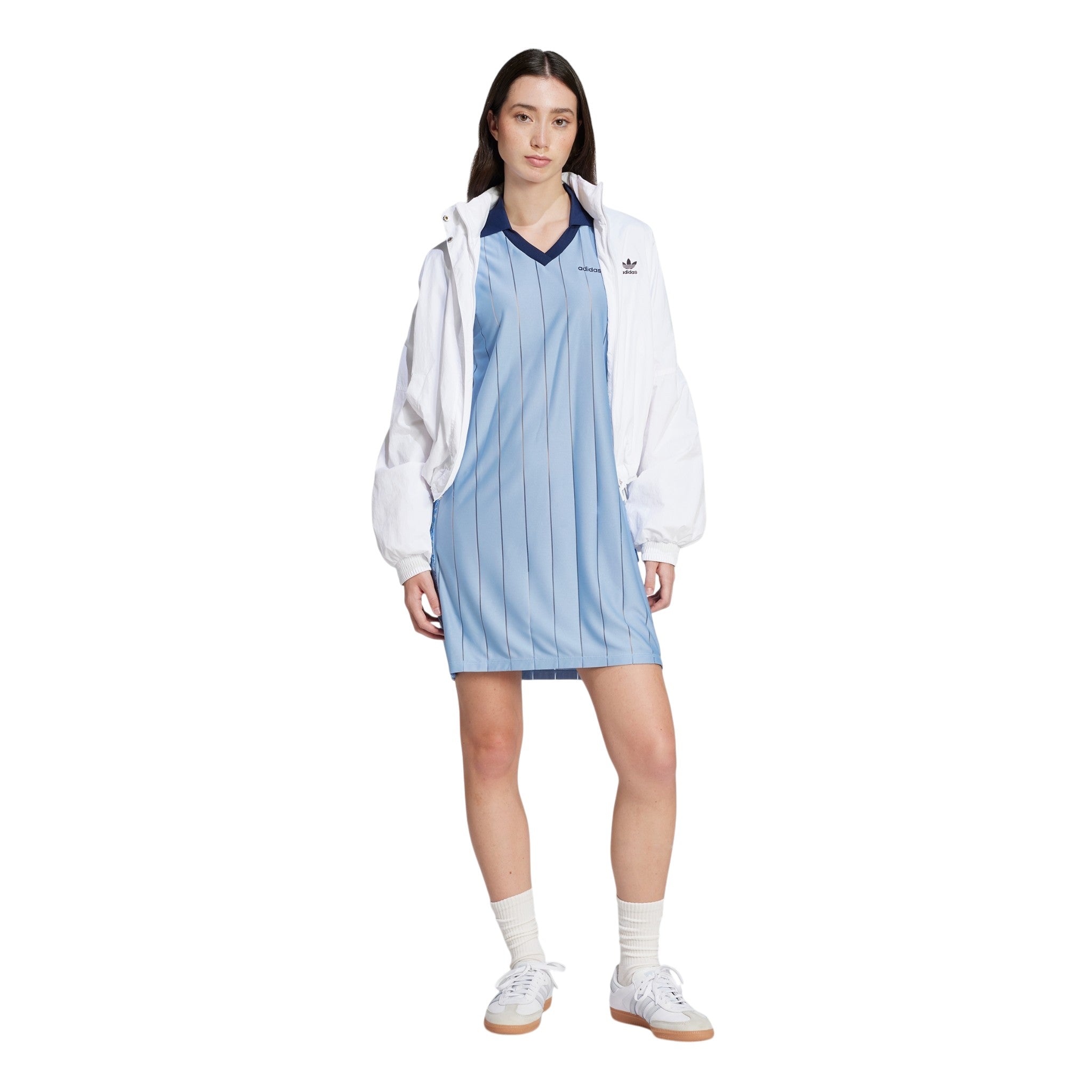 adidas Originals Women's x Liberty London Tonal Football Dress - Blue