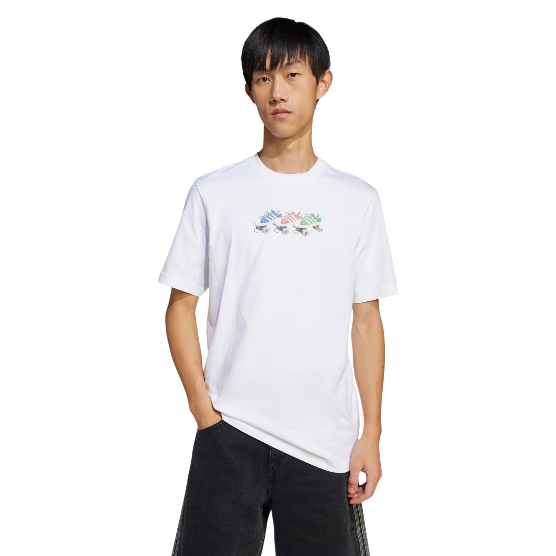 adidas Originals Men's Skate Graphic T-Shirt - White