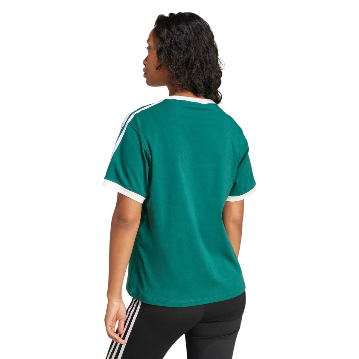 adidas Originals Women's 3-Stripes Tee - Green