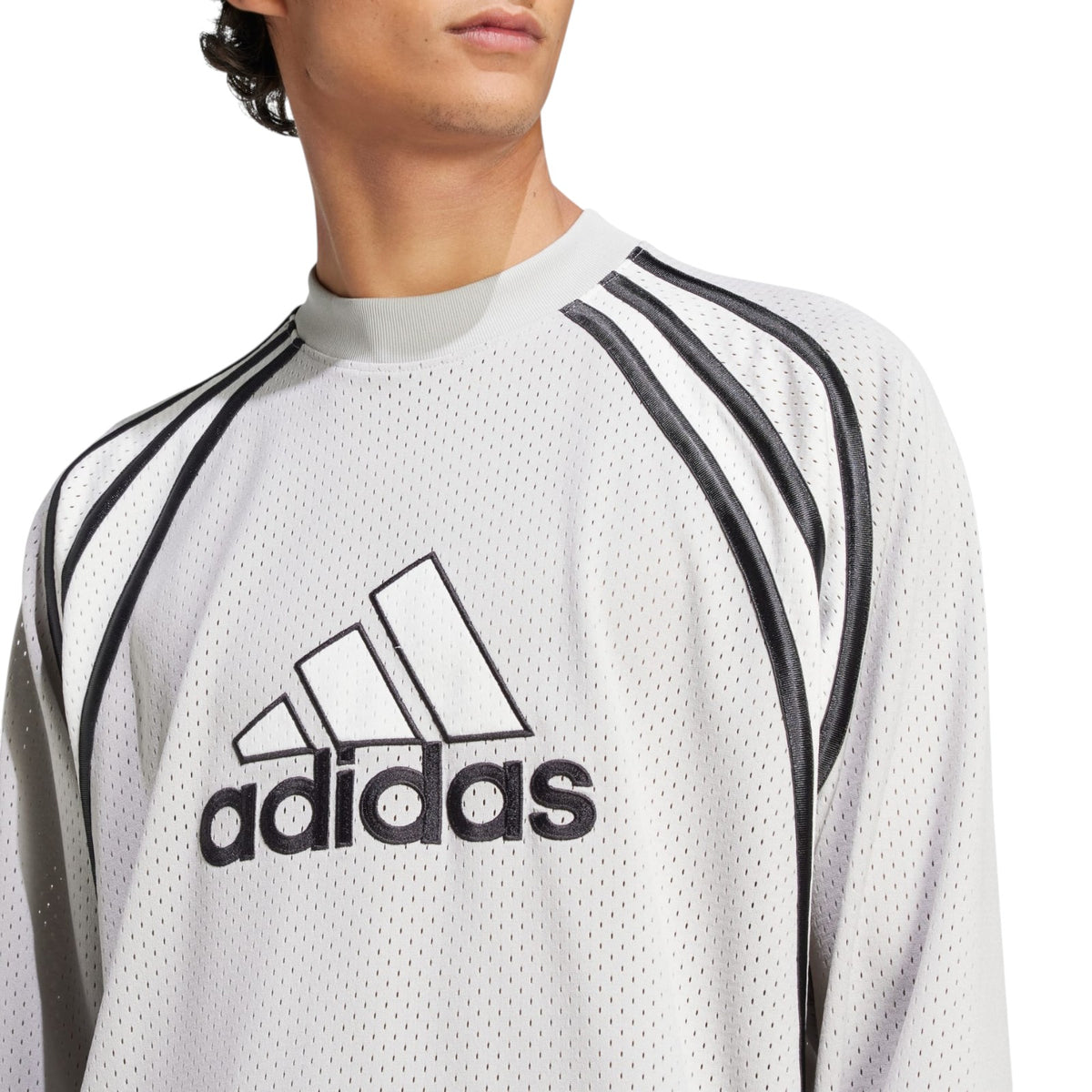 adidas Originals Warm-Up Top Sweatshirt - Grey