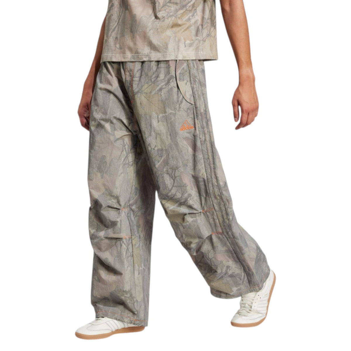 adidas Originals Camo Pant Q1 Retro Baggy Trousers - Grey