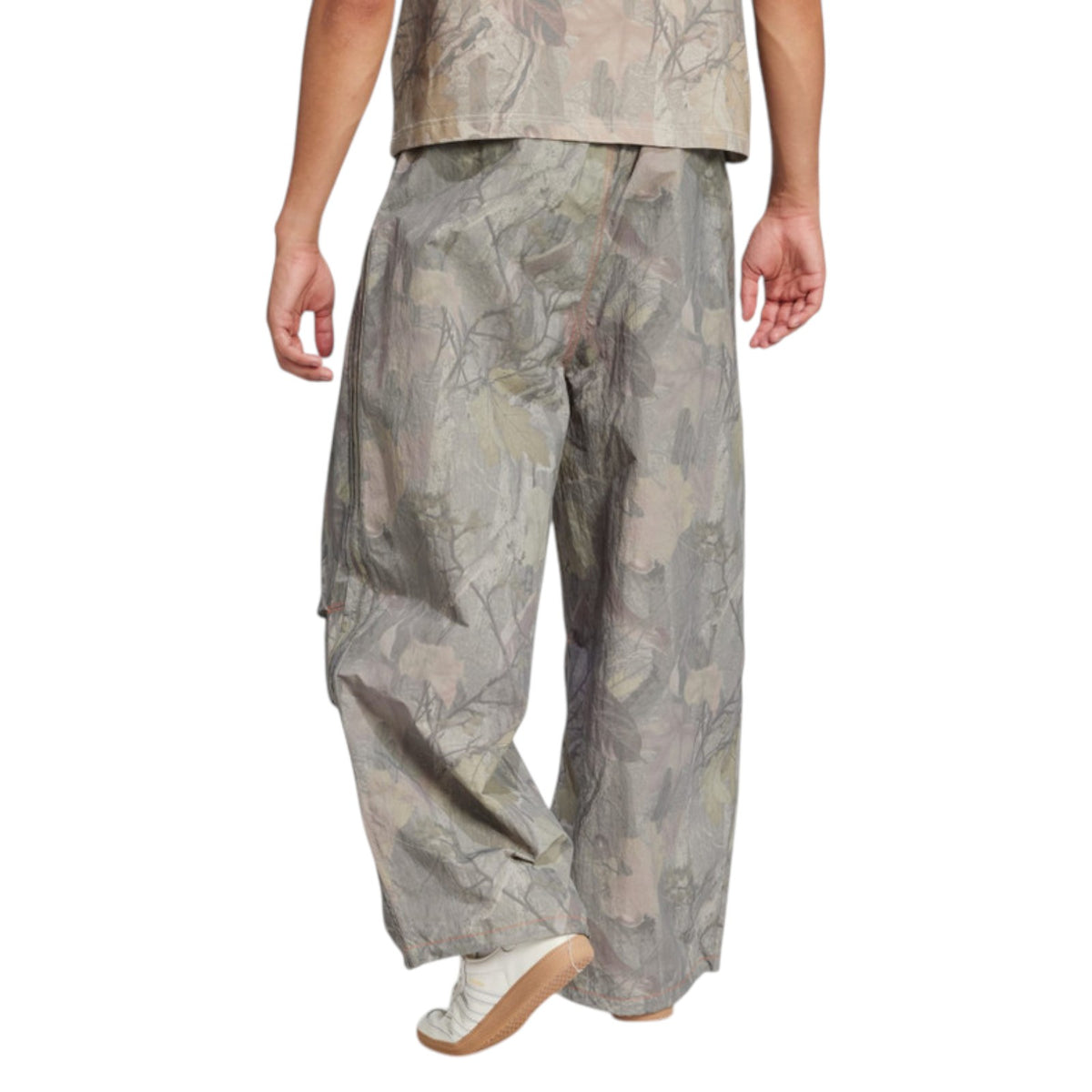 adidas Originals Camo Pant Q1 Retro Baggy Trousers - Grey
