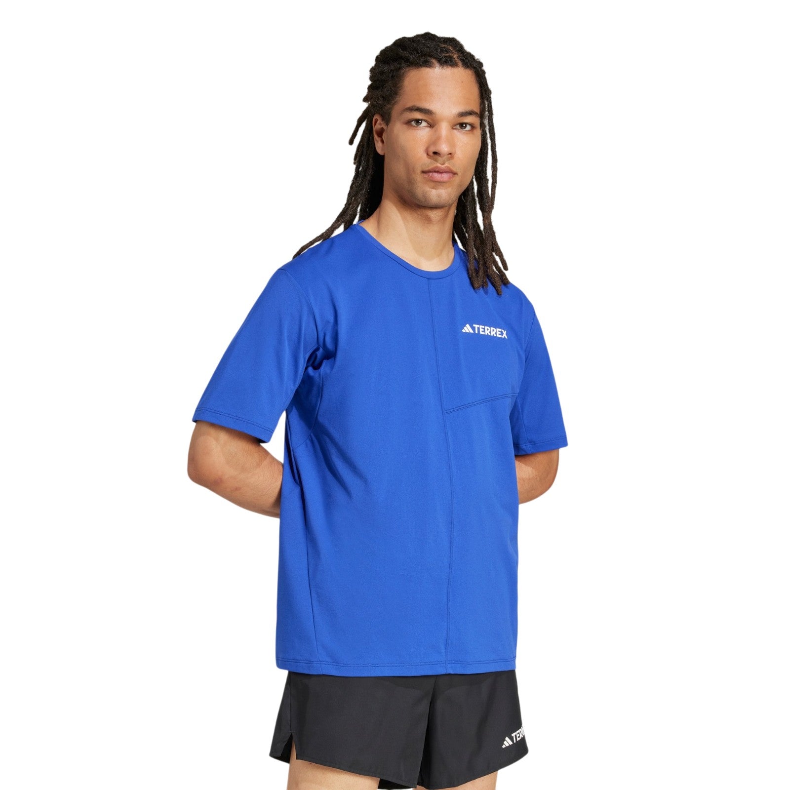 adidas Terrex Men's Terrex Multi Climacool T-Shirt - Blue