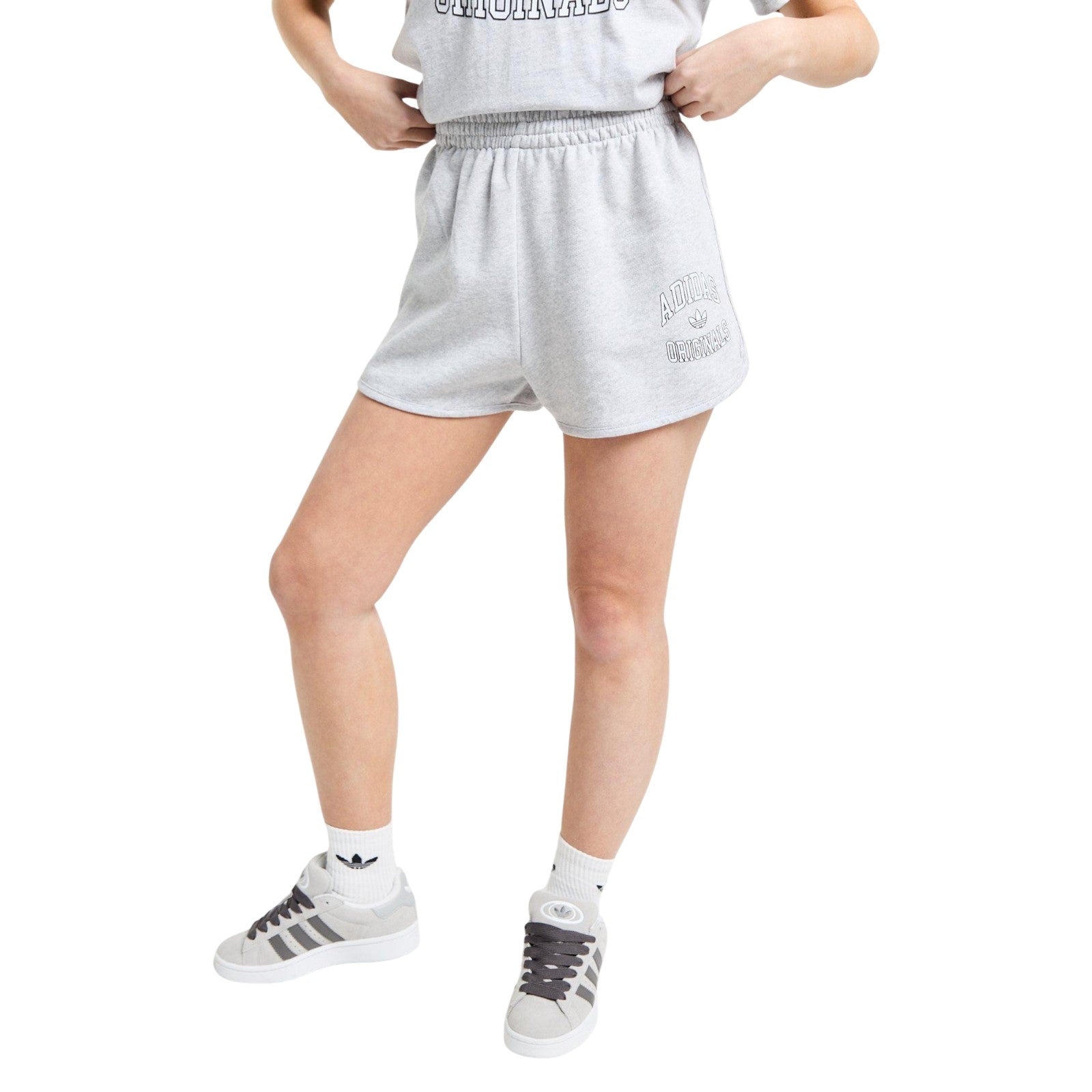 adidas Originals Womens Varsity Shorts - Grey