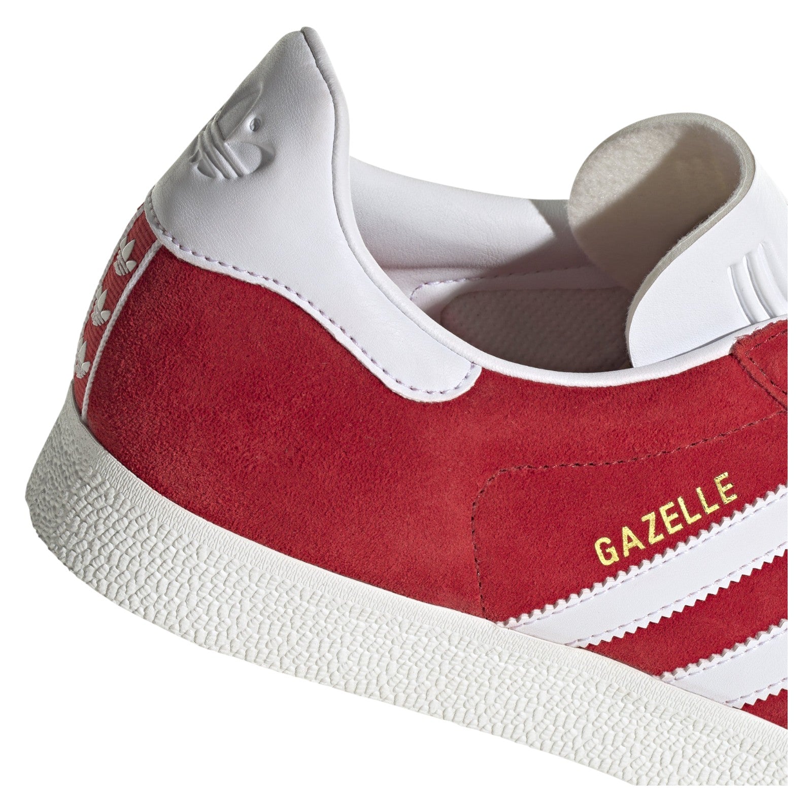 adidas Originals Gazelle Trefoil Shoe - Better Scarlet / White