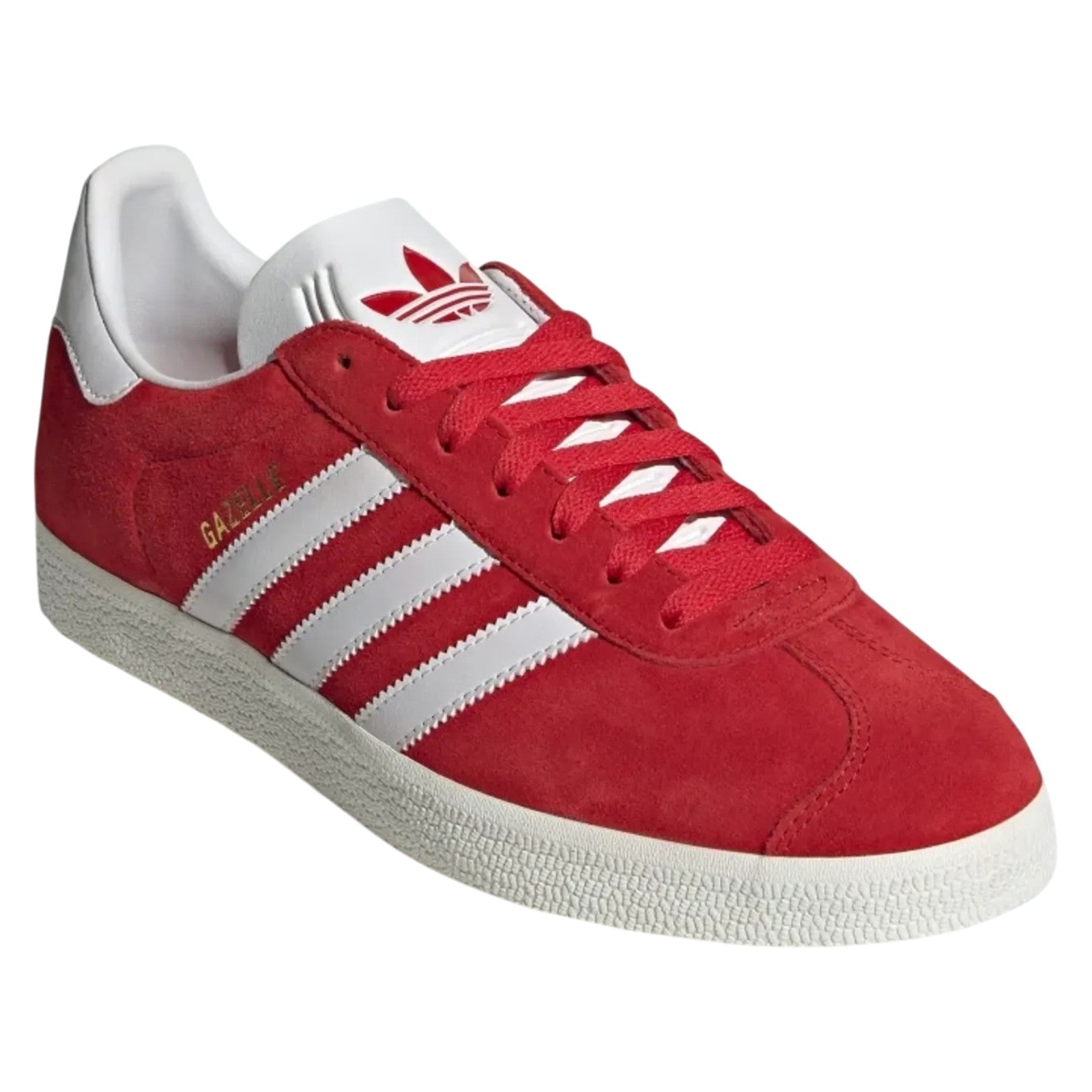 adidas Originals Gazelle Trefoil Shoe - Better Scarlet / White