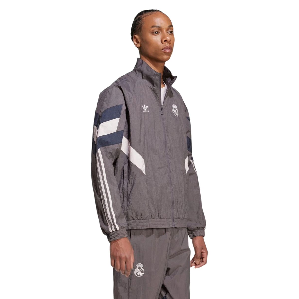 adidas Originals Real Madrid Track Top - Charcoal