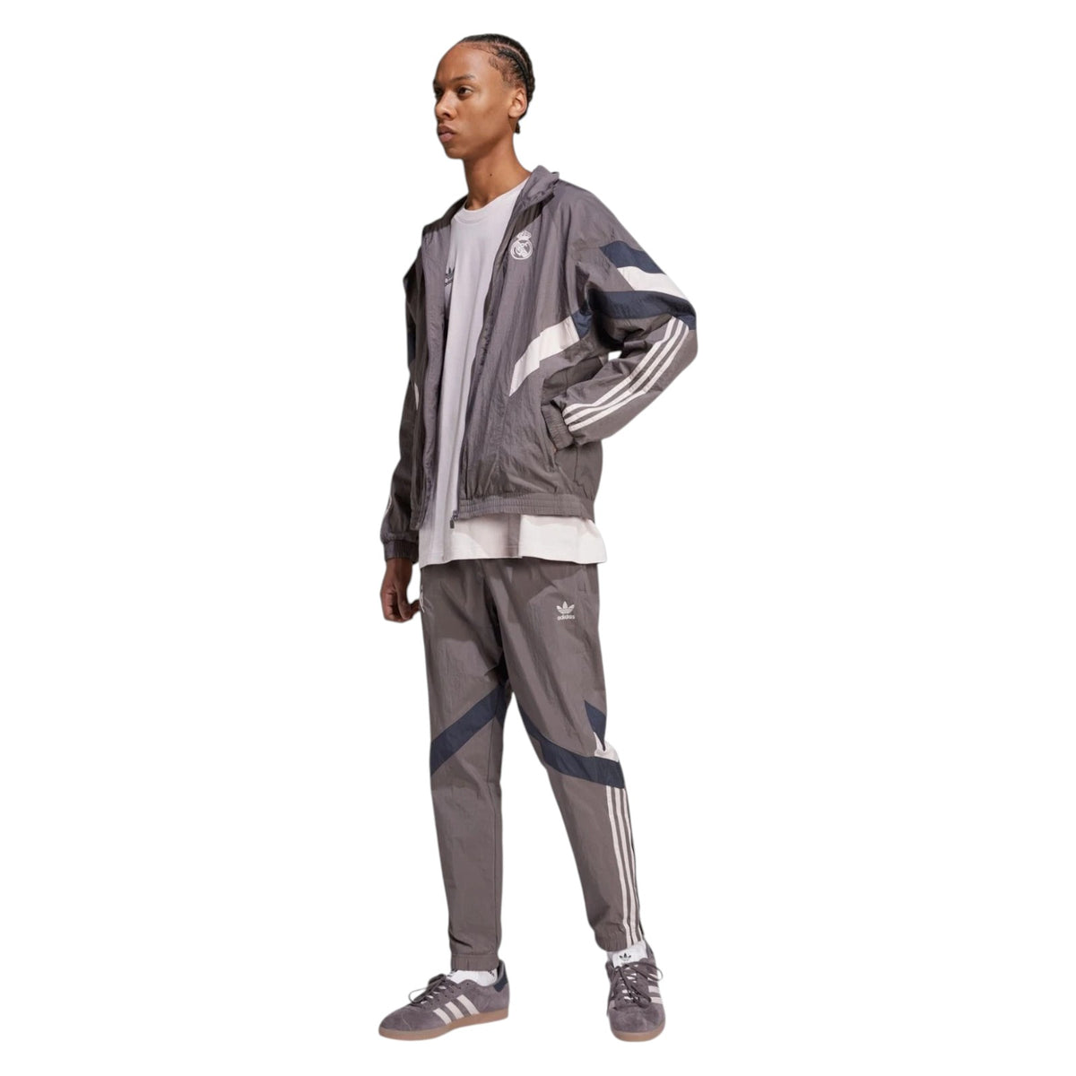 adidas Originals Real Madrid Track Top - Charcoal