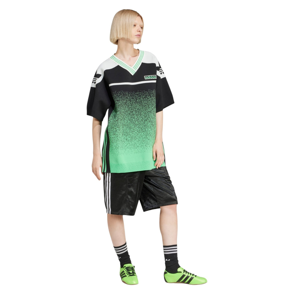 adidas Originals Women's Basketball Long Tee - Green