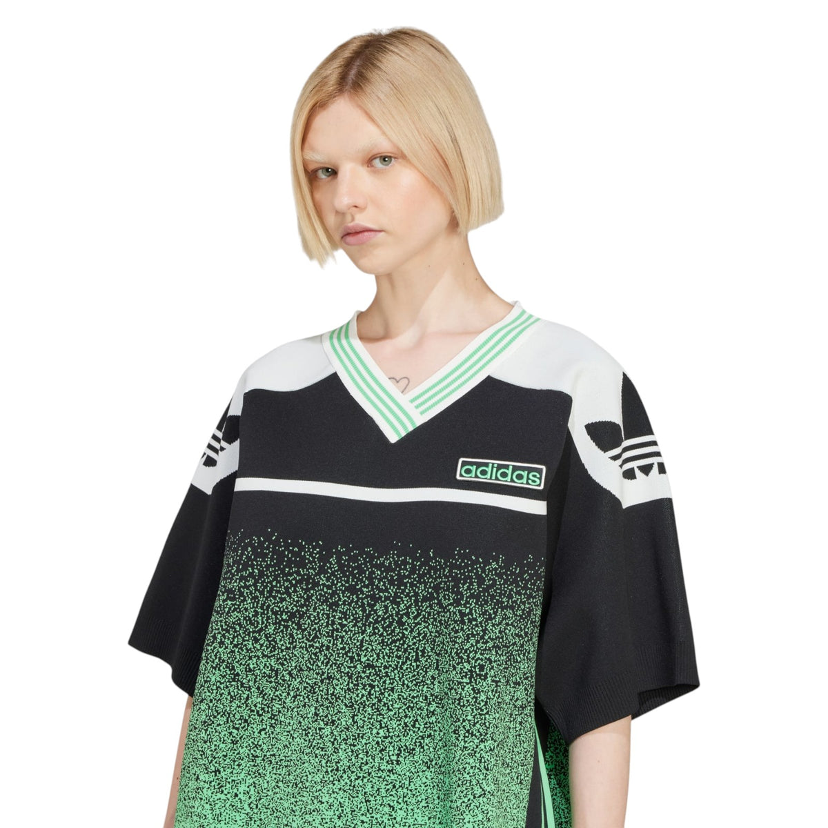 adidas Originals Women's Basketball Long Tee - Green