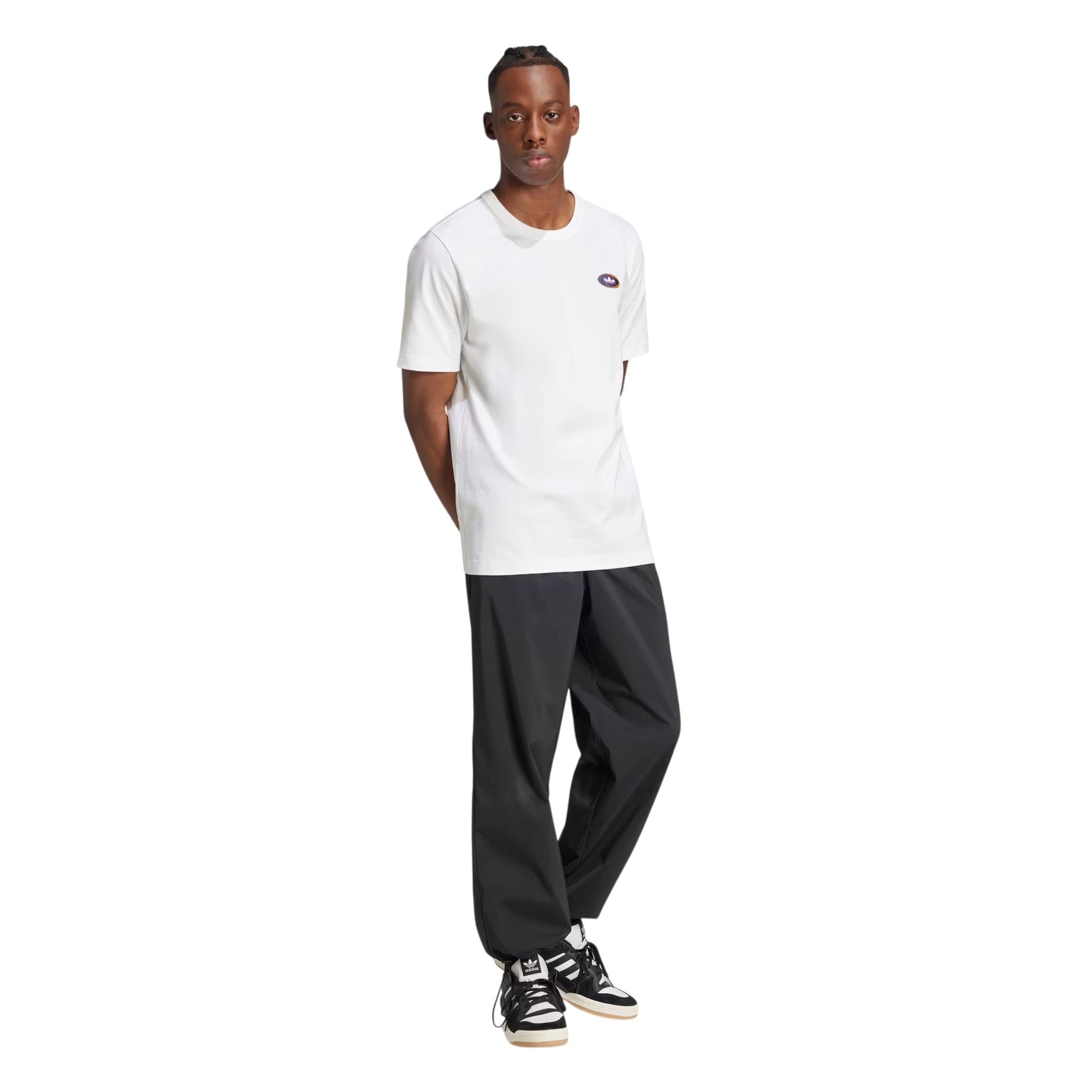 adidas Originals 90s Graphic Print T Shirt - White