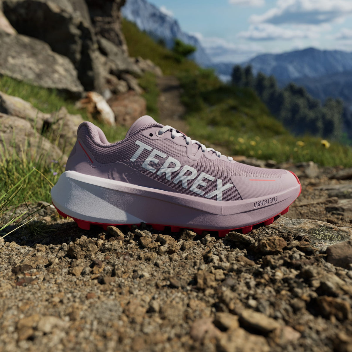 adidas Women's Terrex Agravic 3 Trail Running Shoes - Purple