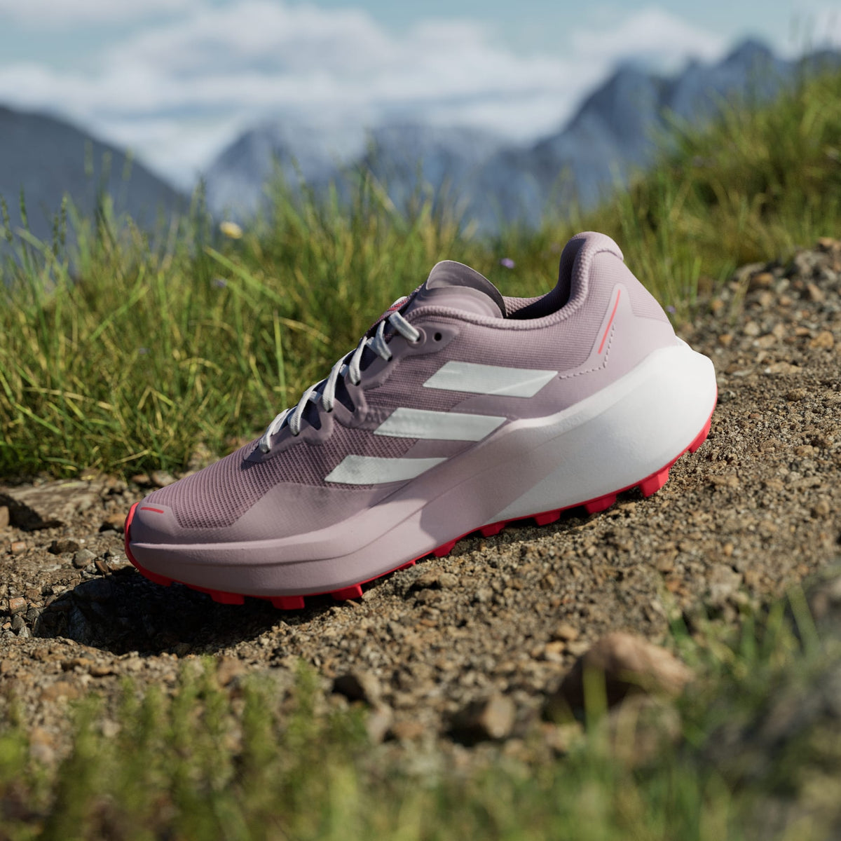 adidas Women's Terrex Agravic 3 Trail Running Shoes - Purple