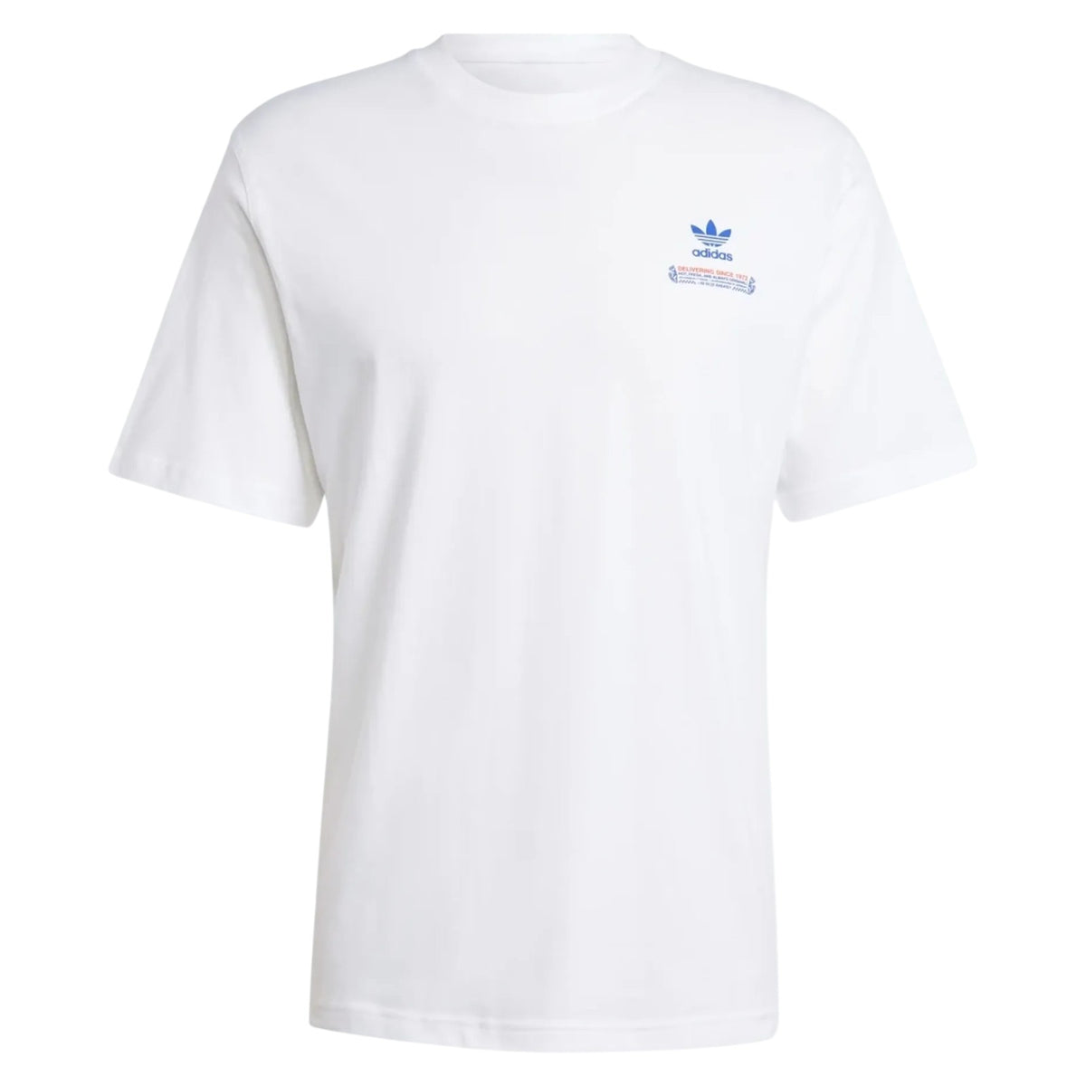 adidas Originals Pizza Graphic Trefoil T-Shirt - White