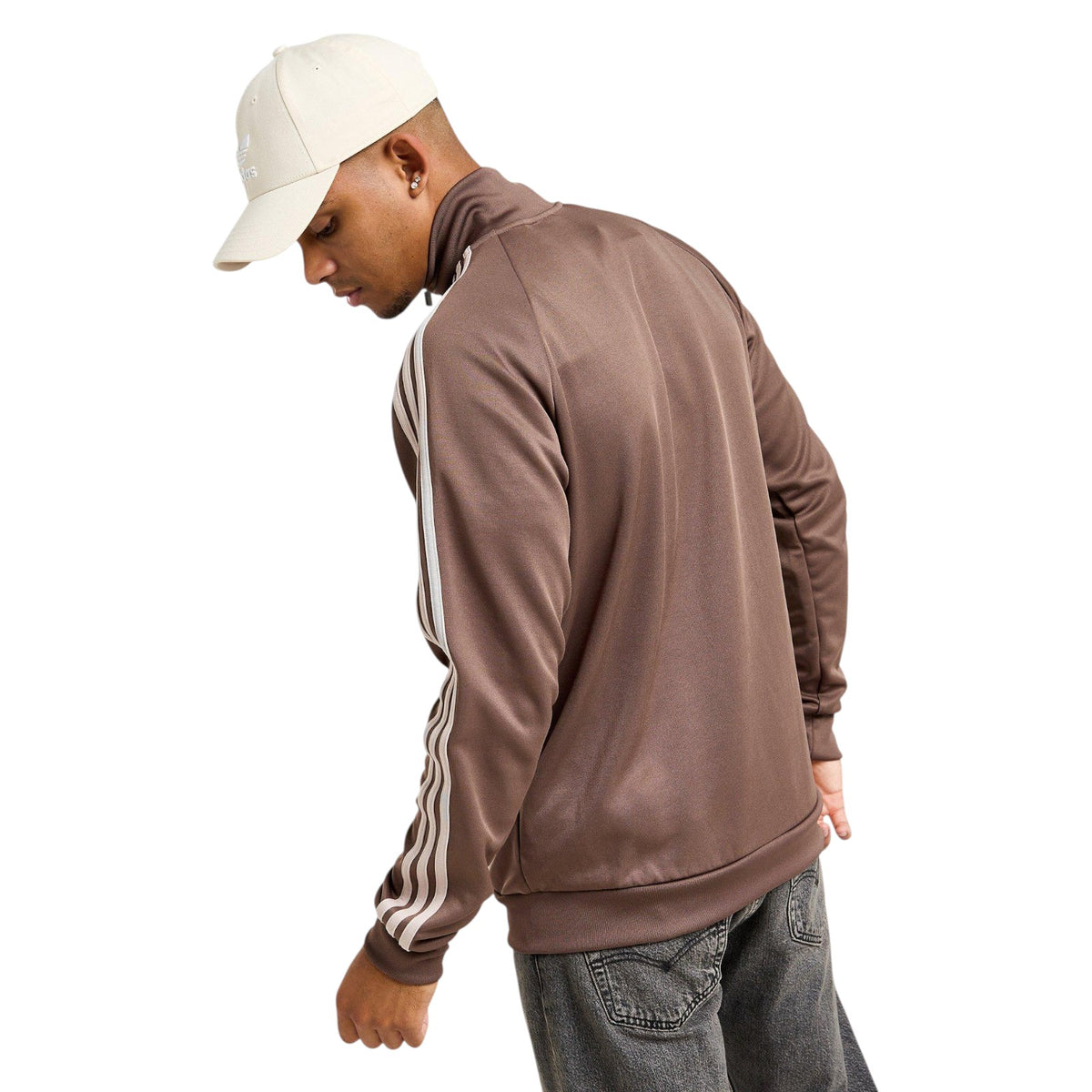 adidas Originals Men's First Track Top - Brown