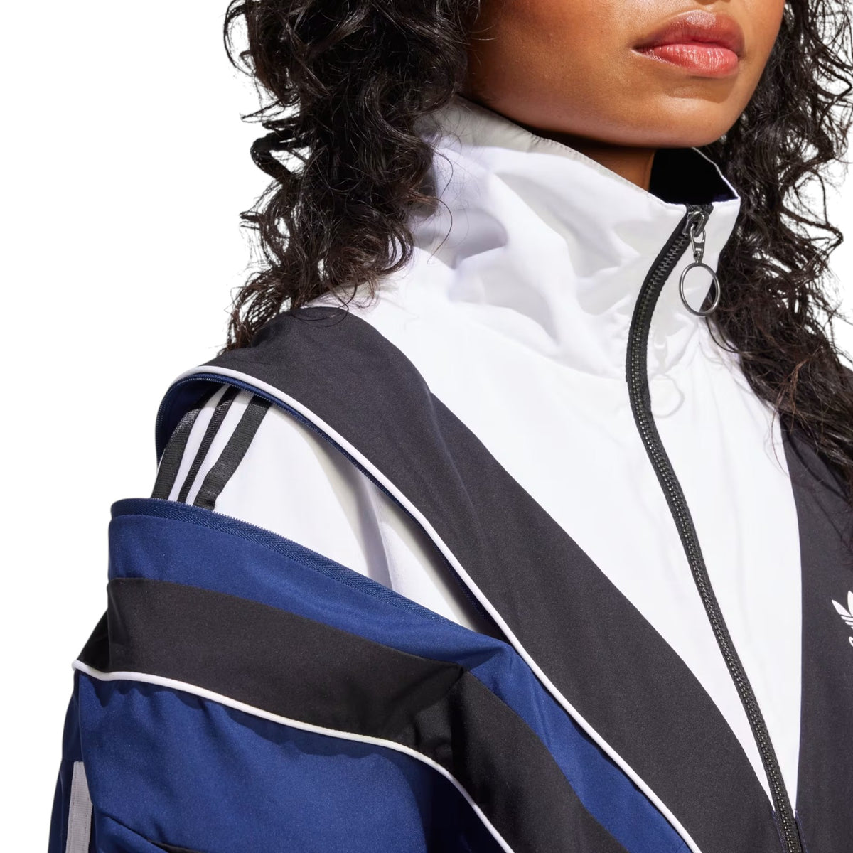 adidas Originals Unisex Rasant Cut Line Track Top - Navy