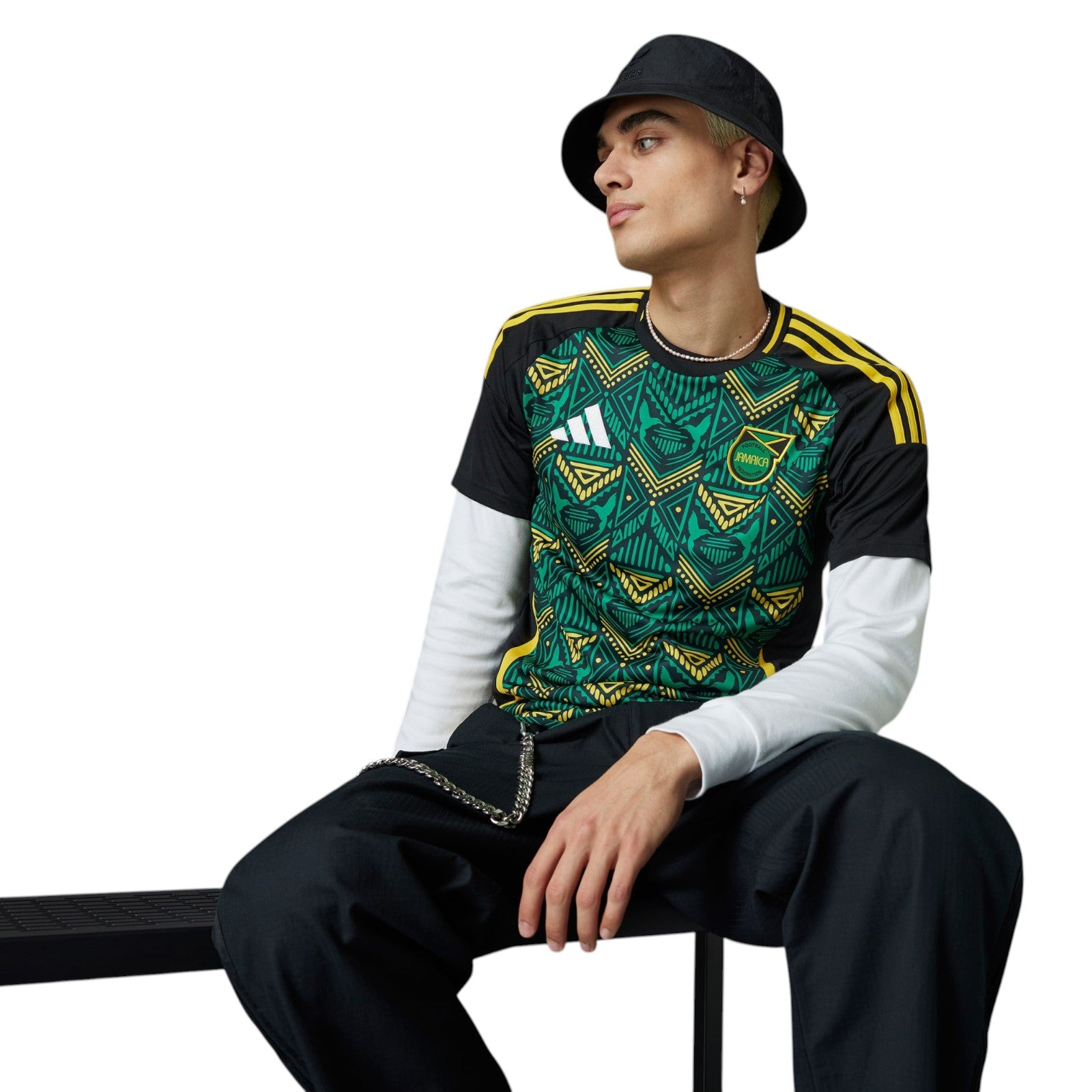 adidas Men's Jamaica 24 Away Jersey - Green